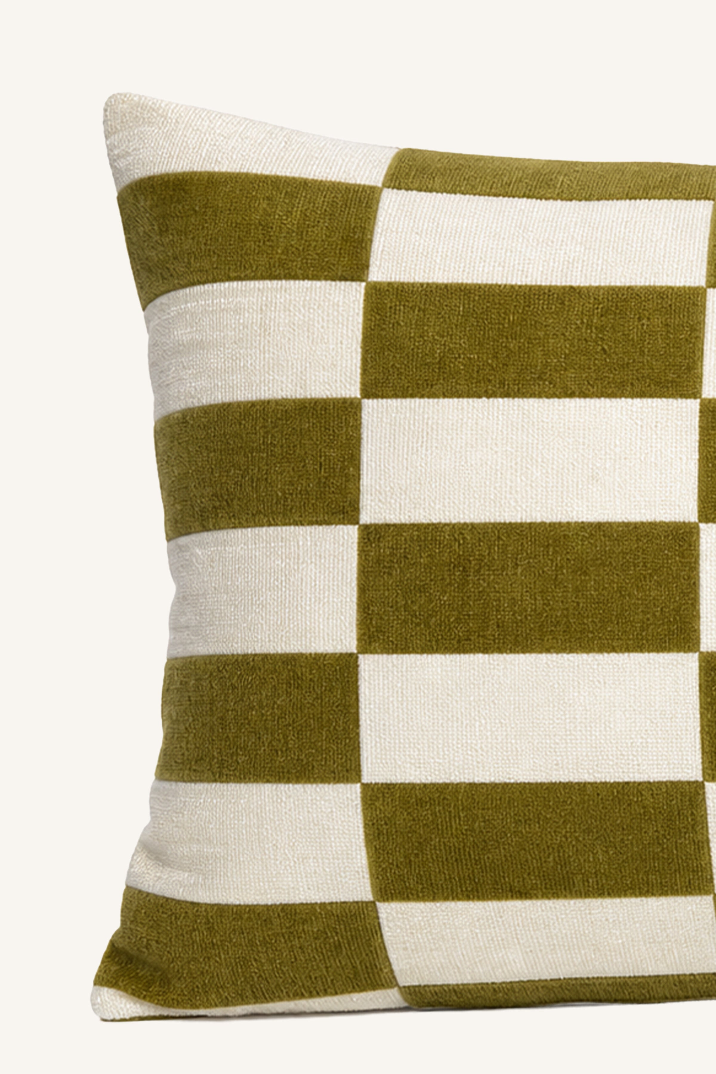Olive Grid Lumbar