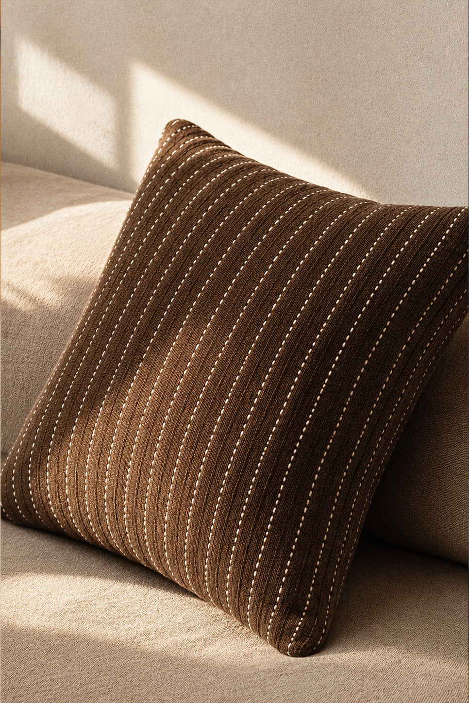 Cocoa Thread Pillow