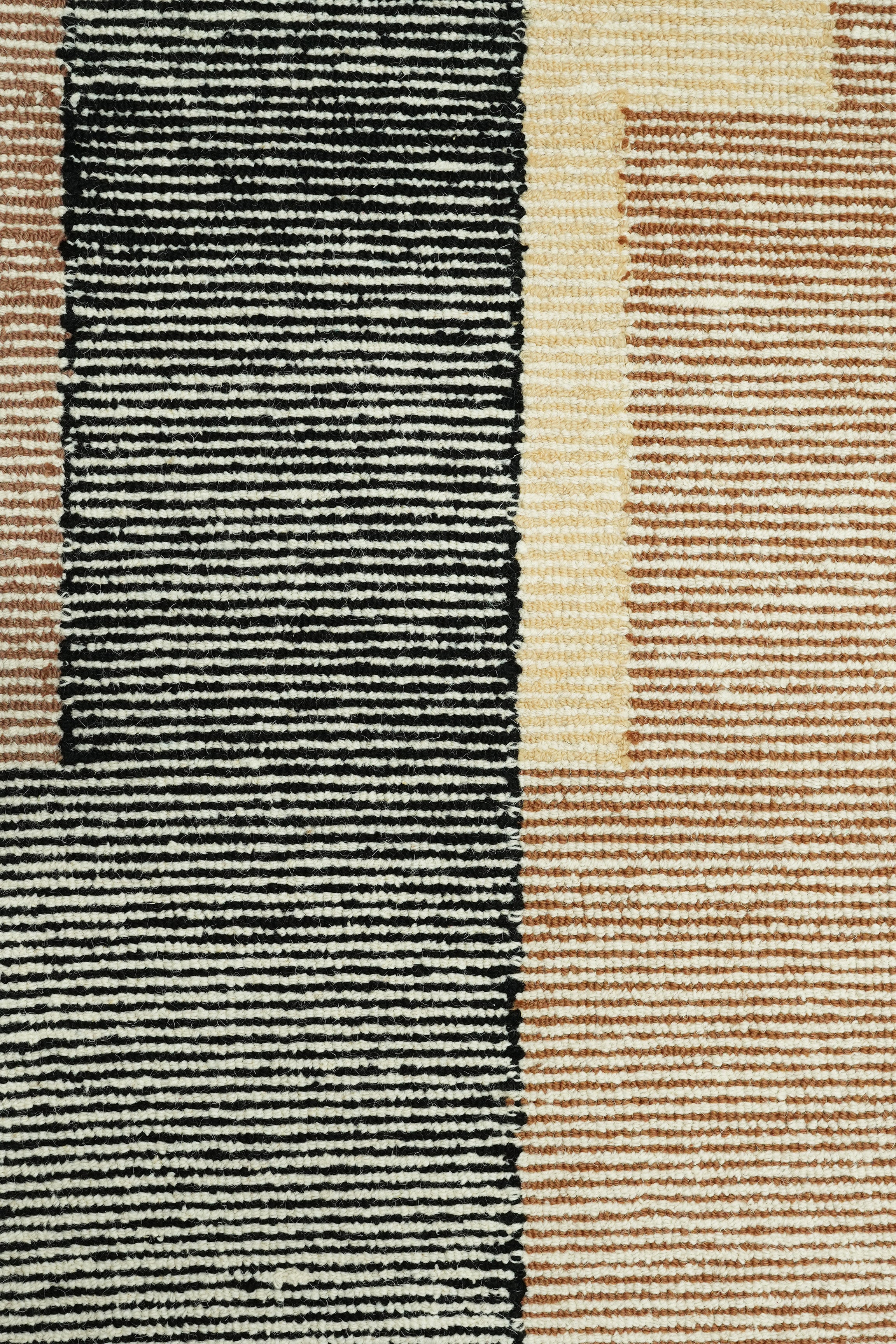 Modern Patchwork Path Rug