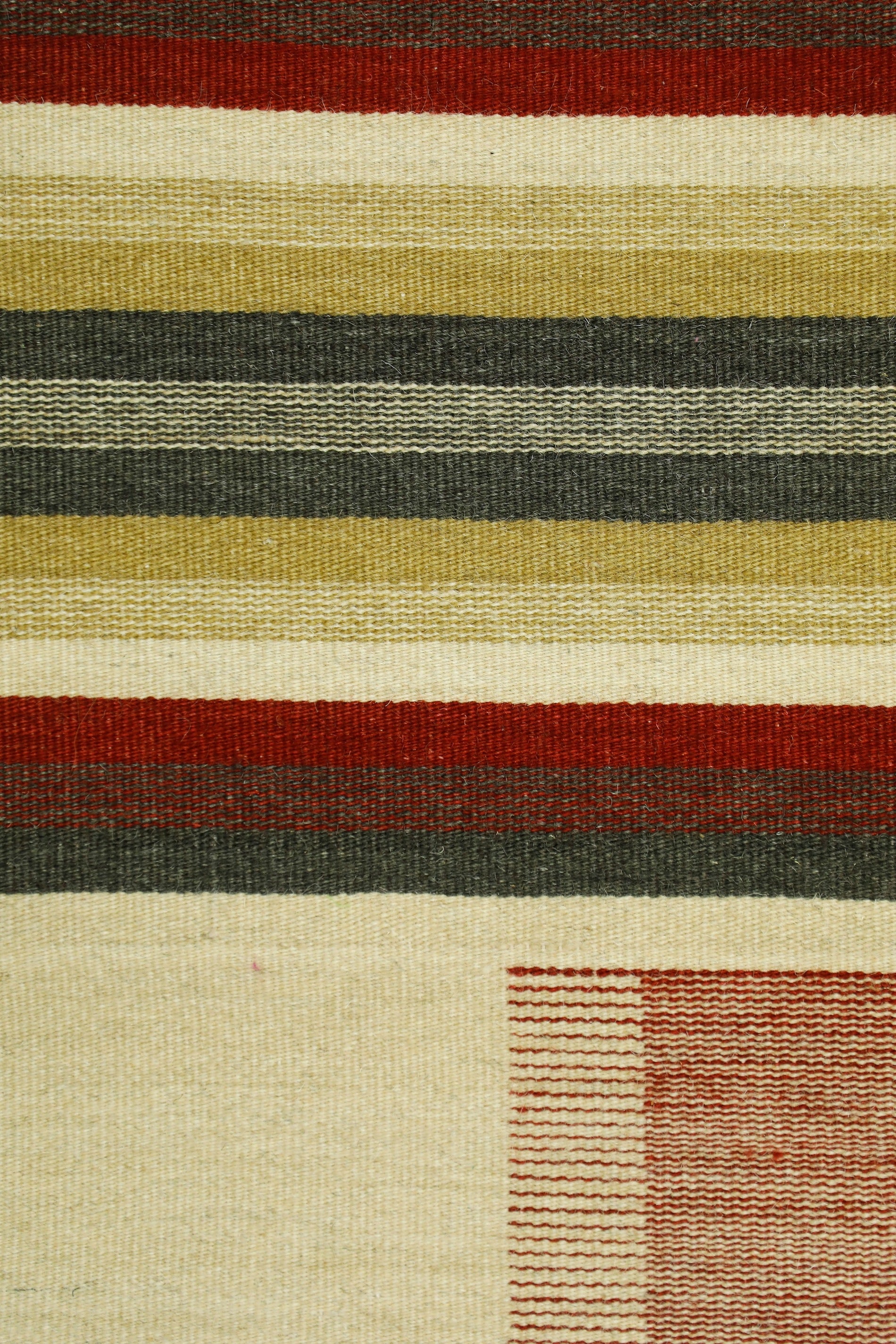 Harvest Stripe Warmth Rug