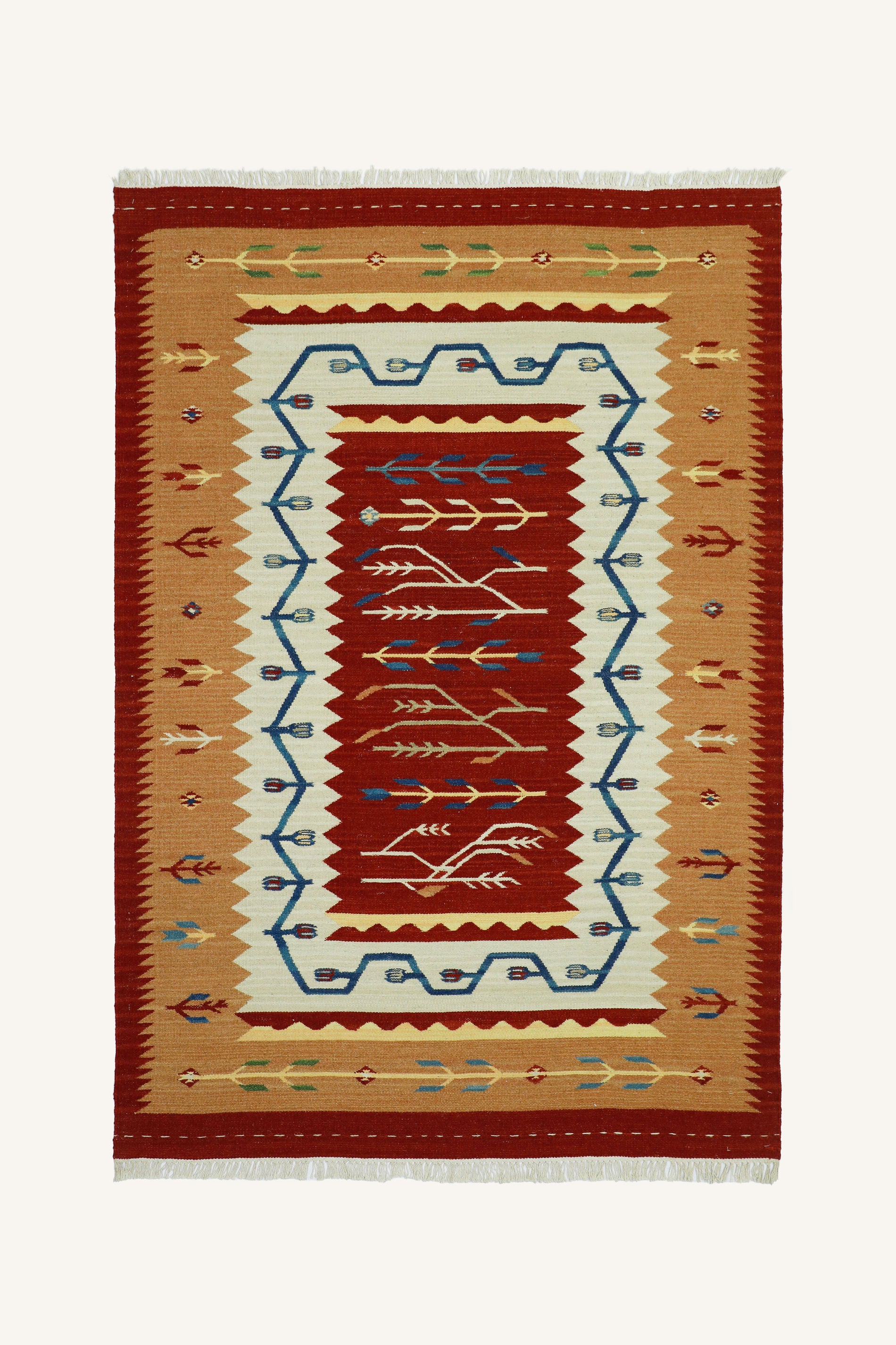 Rudra Heritage Border Rug
