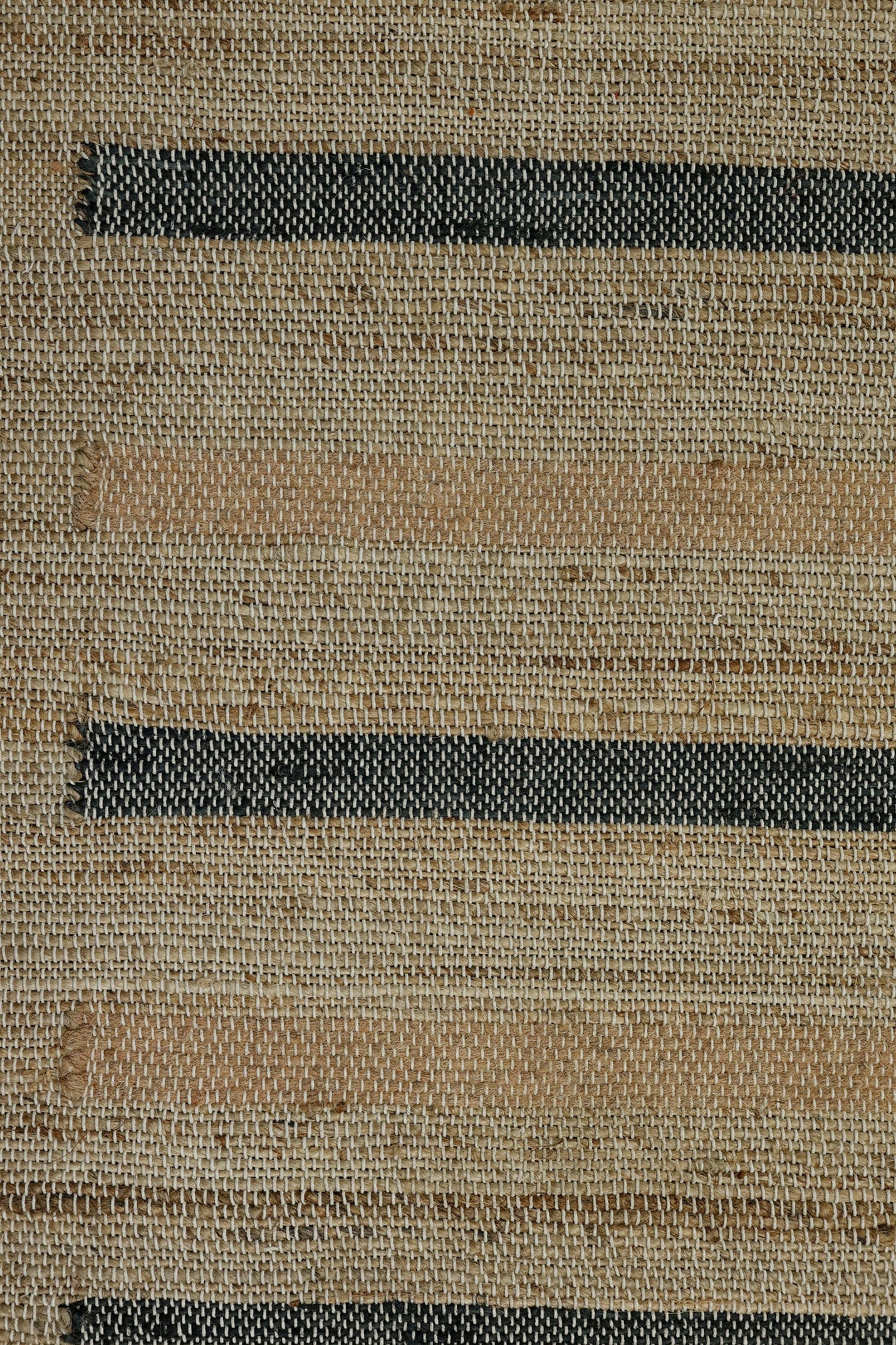 Loomed Linework Natural Rug