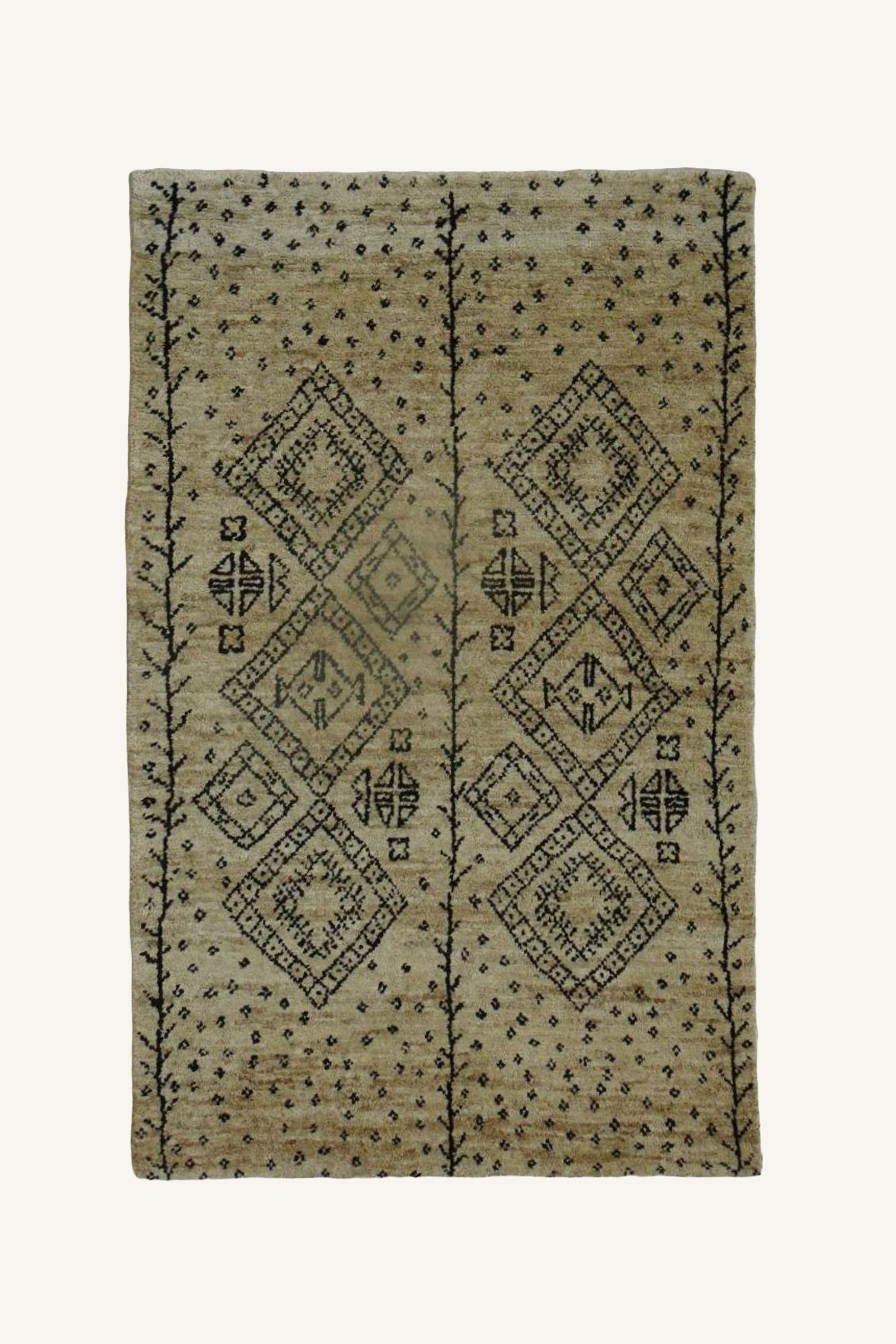 Bagh Vintage Lattice Rug