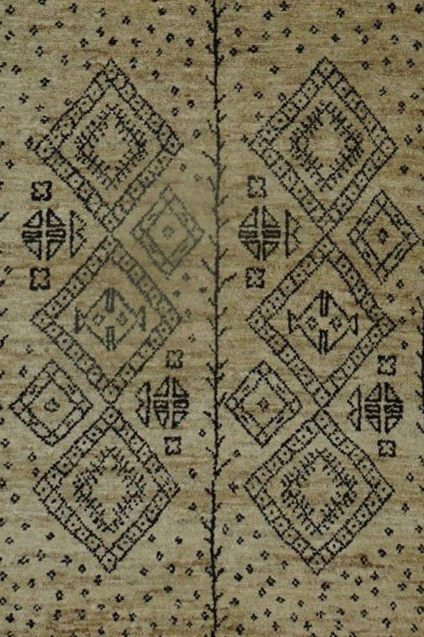 Bagh Vintage Lattice Rug