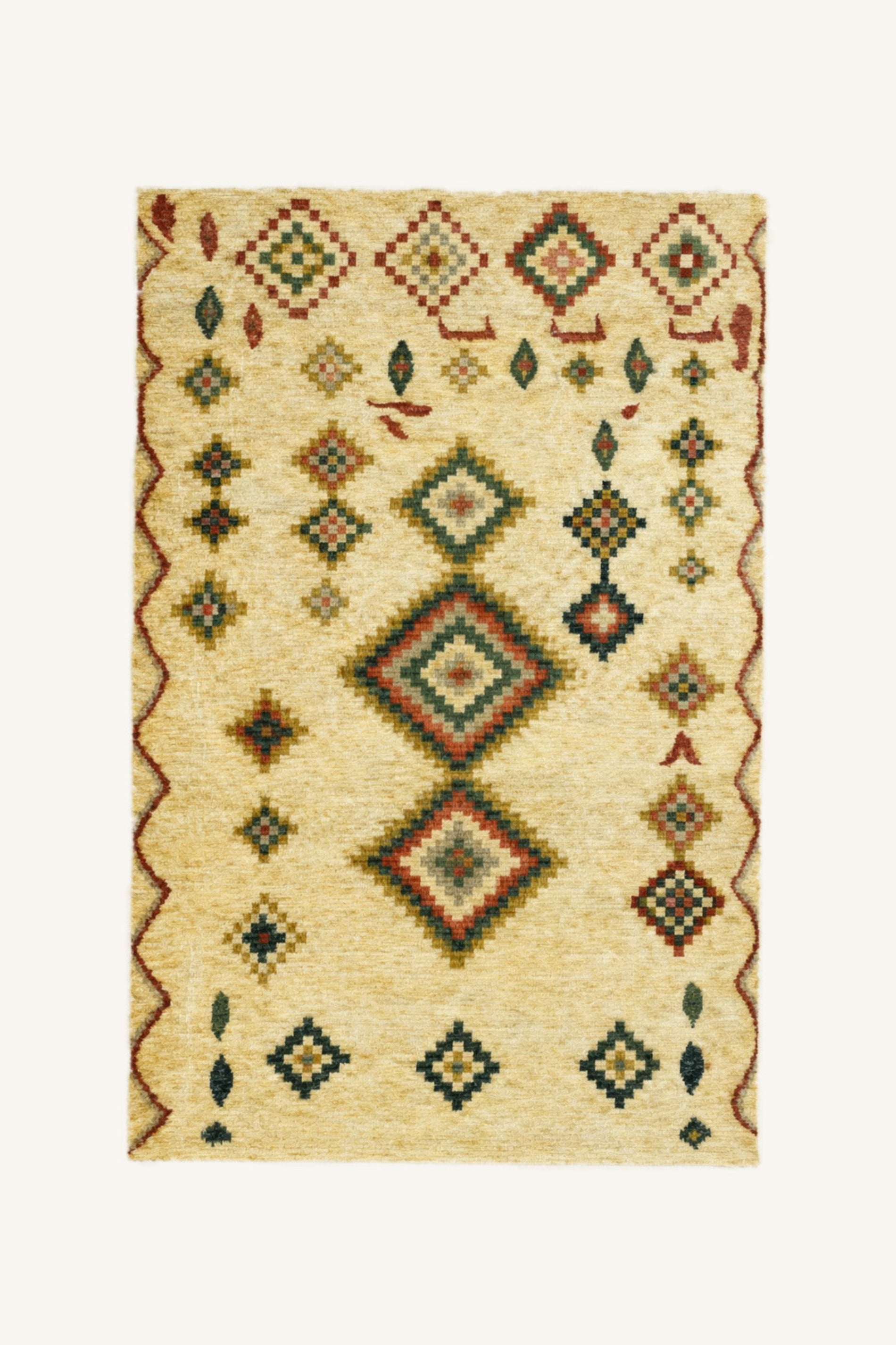 Jharokha Tribal Pattern Rug