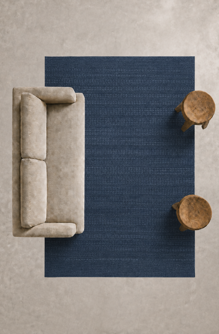 Duskline Fade Rug - Blue