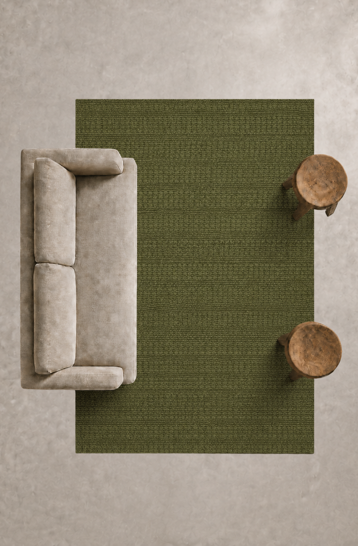 Duskline Fade Rug - Green
