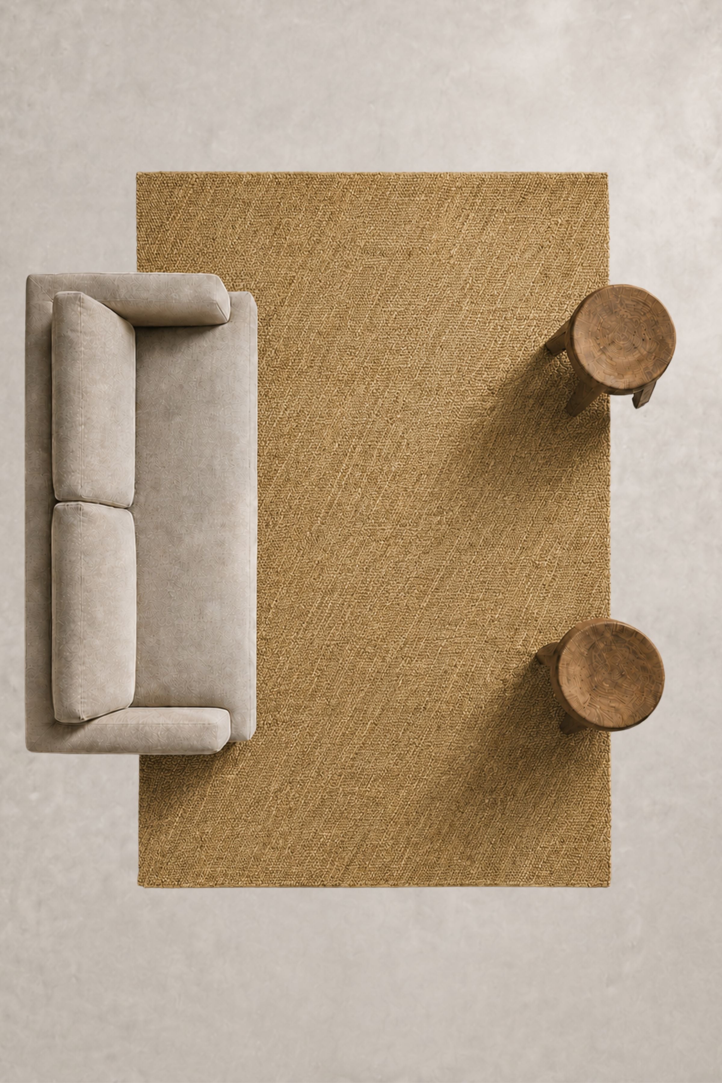Sunstrand Handwoven Jute Rug