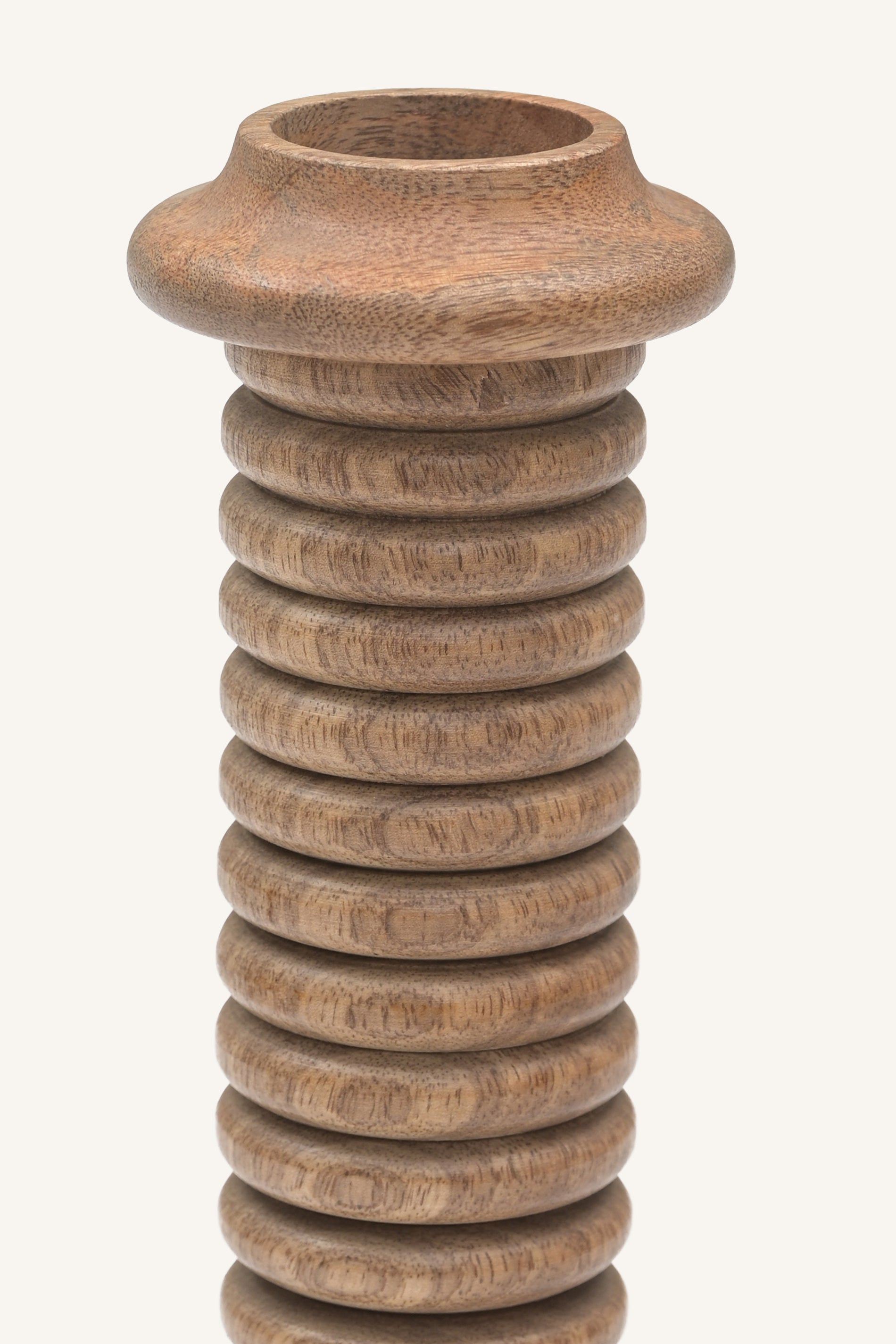 Rustic Column Candle Stand