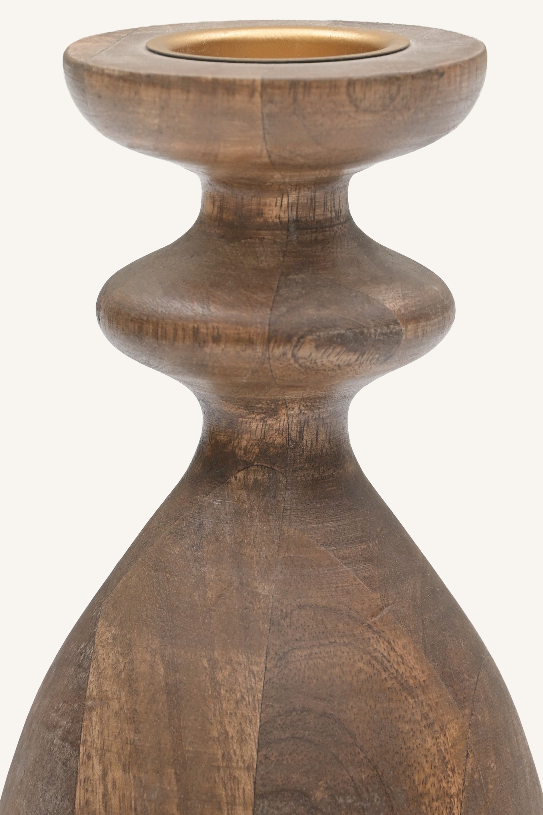 Bellspire Wooden Candle Stand