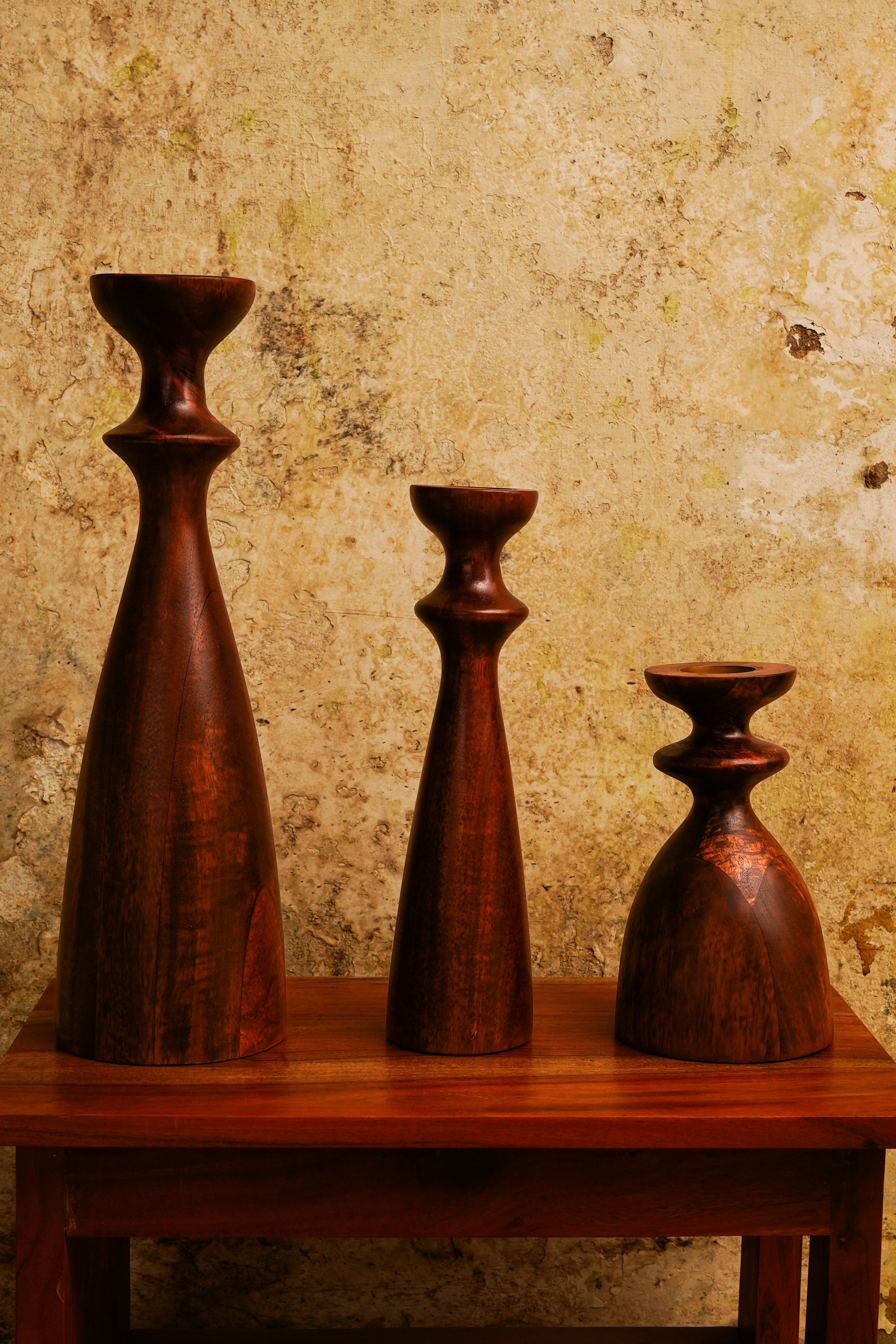 Timber Candle Columns