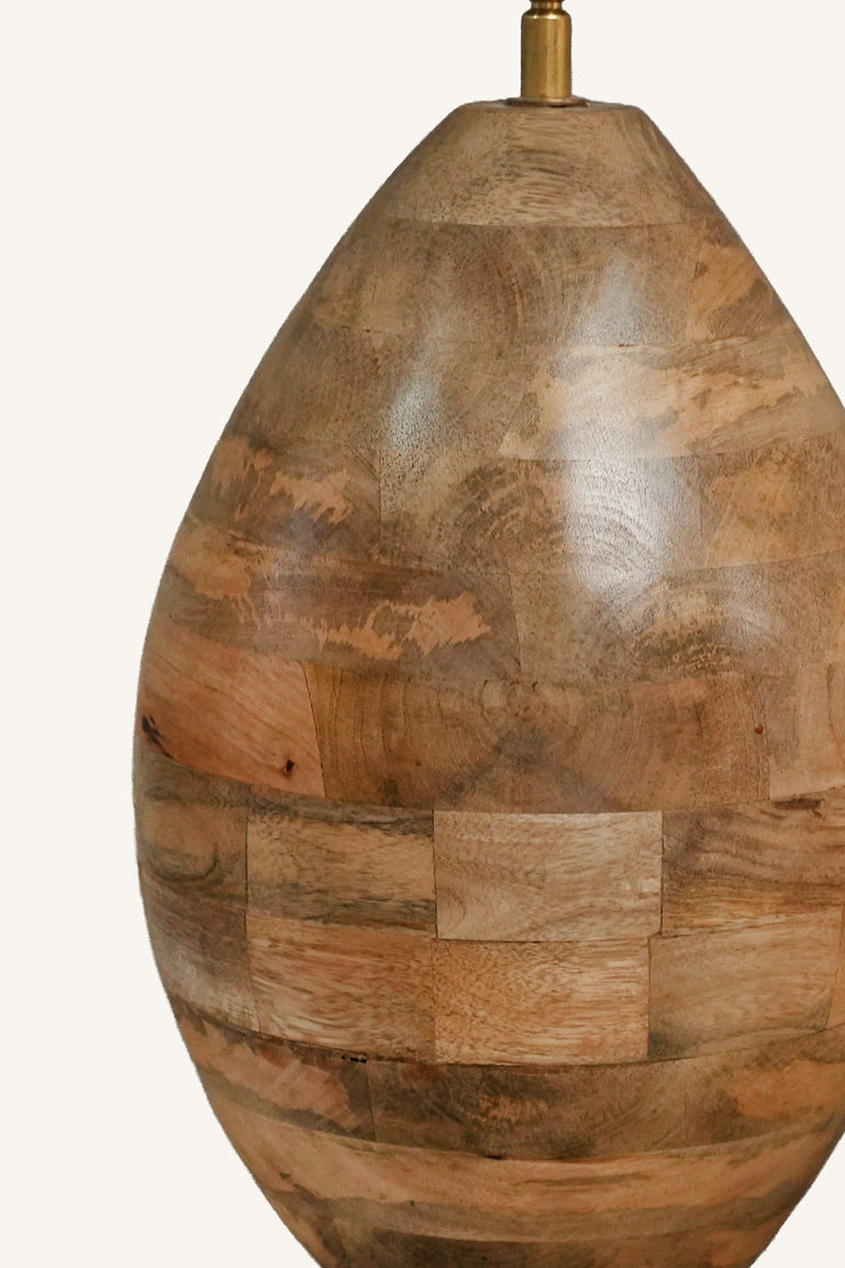 Timber Ovate Lamp