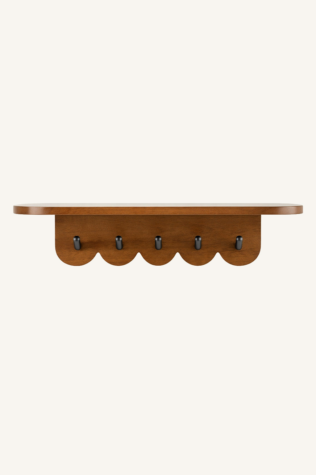 Scallop Edge Hook Shelf