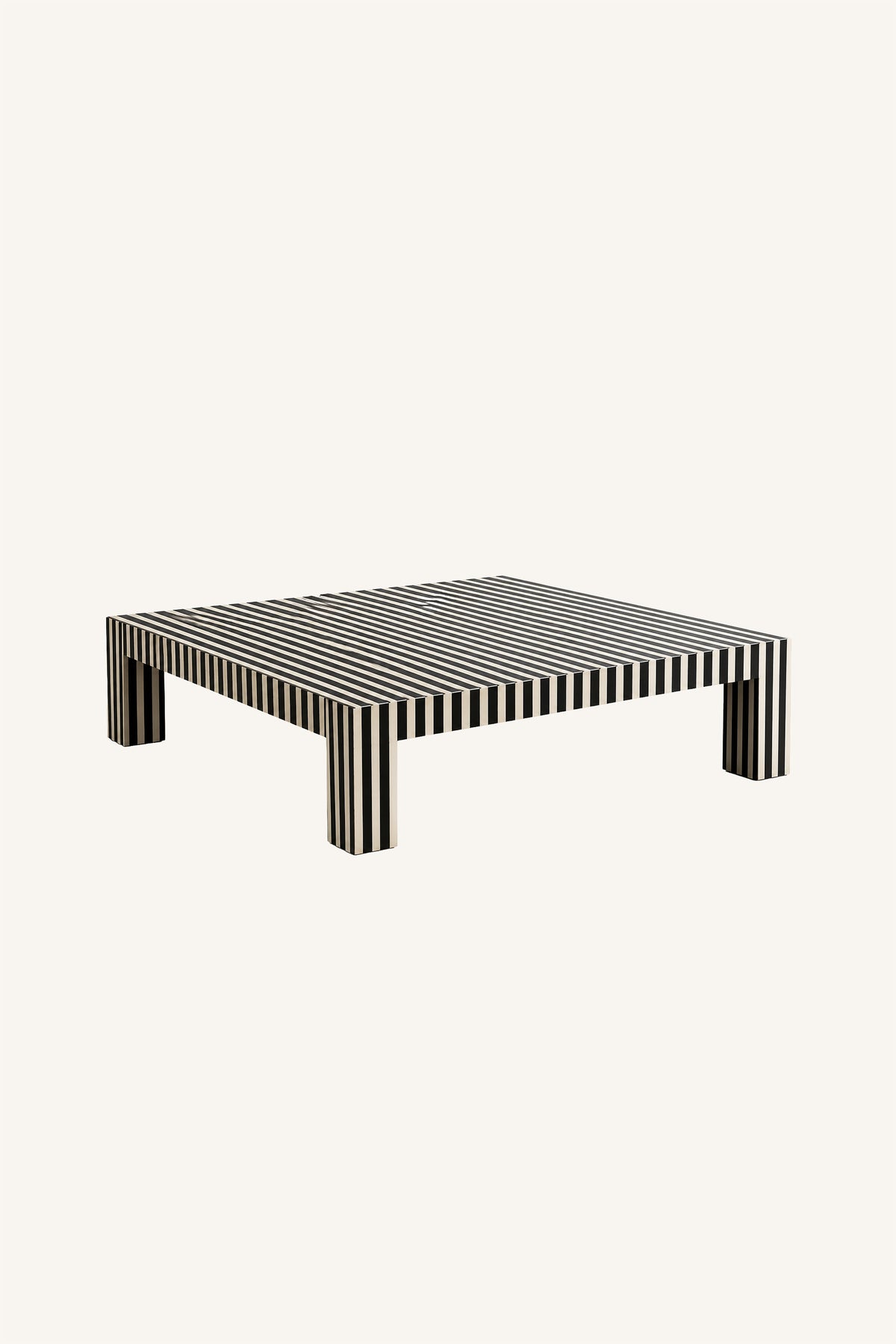 Pinstripe Block Table