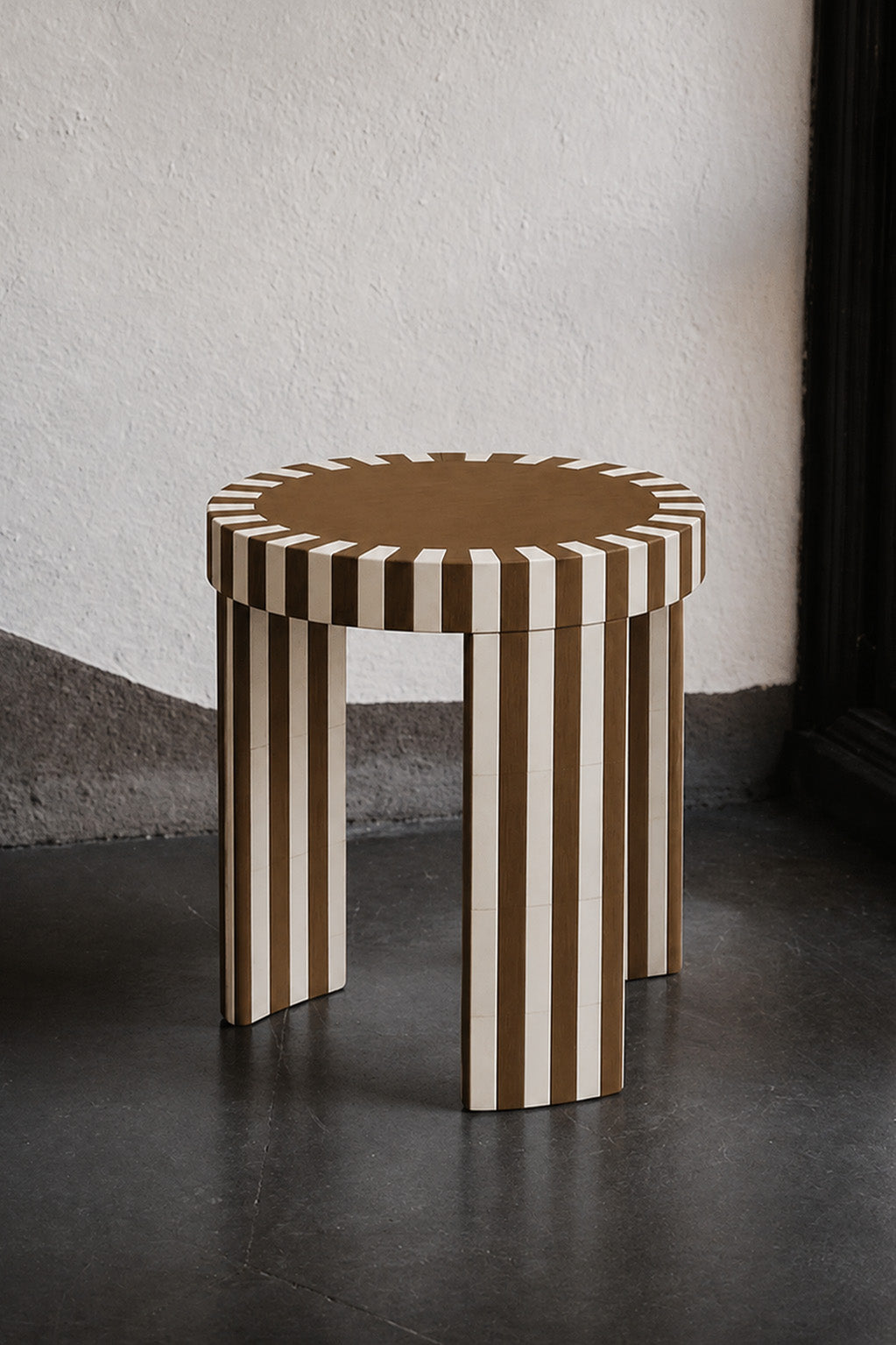 Barrel Stripe Stool