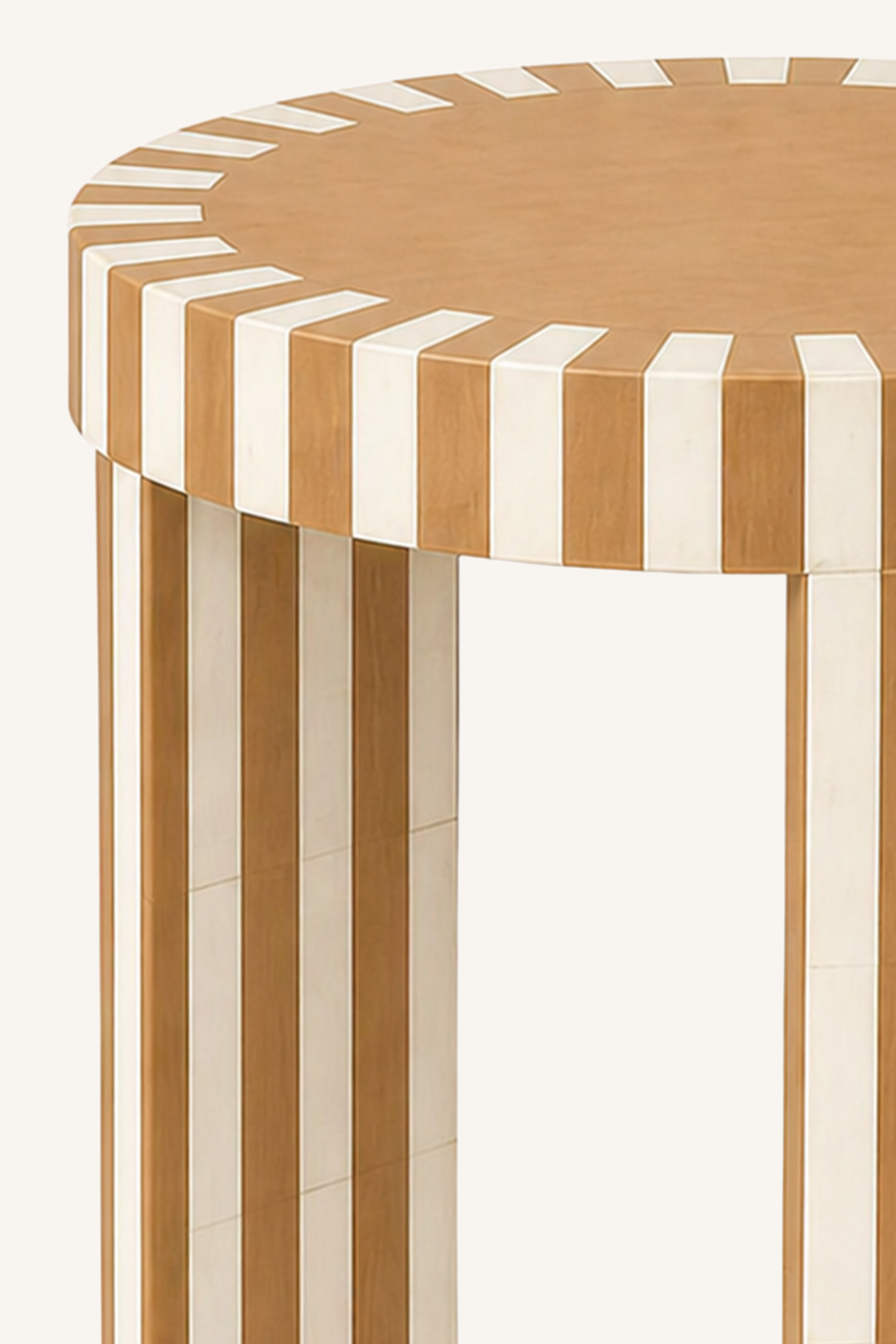 Barrel Stripe Stool