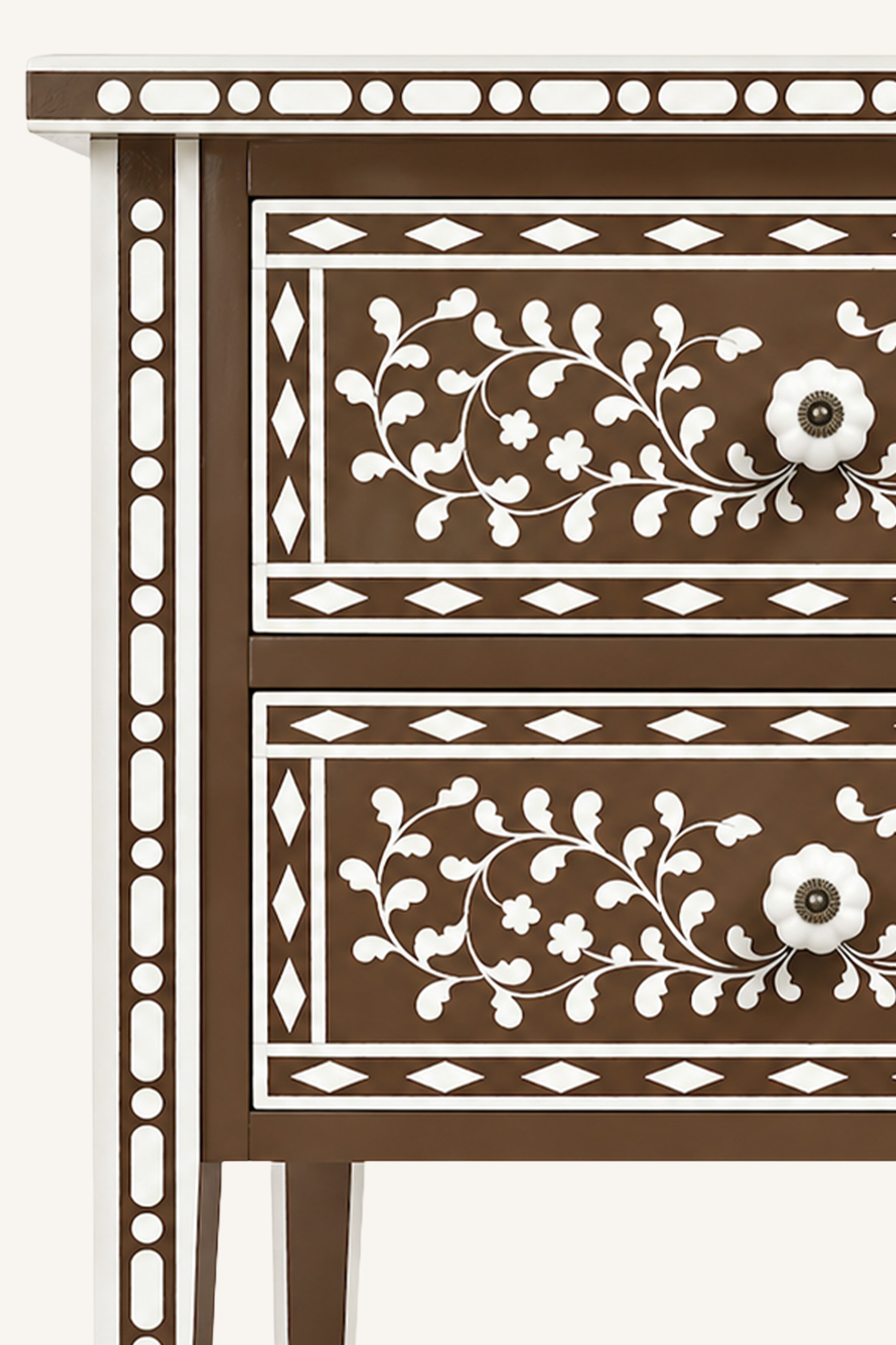 Meadow Inlay Bedside Table