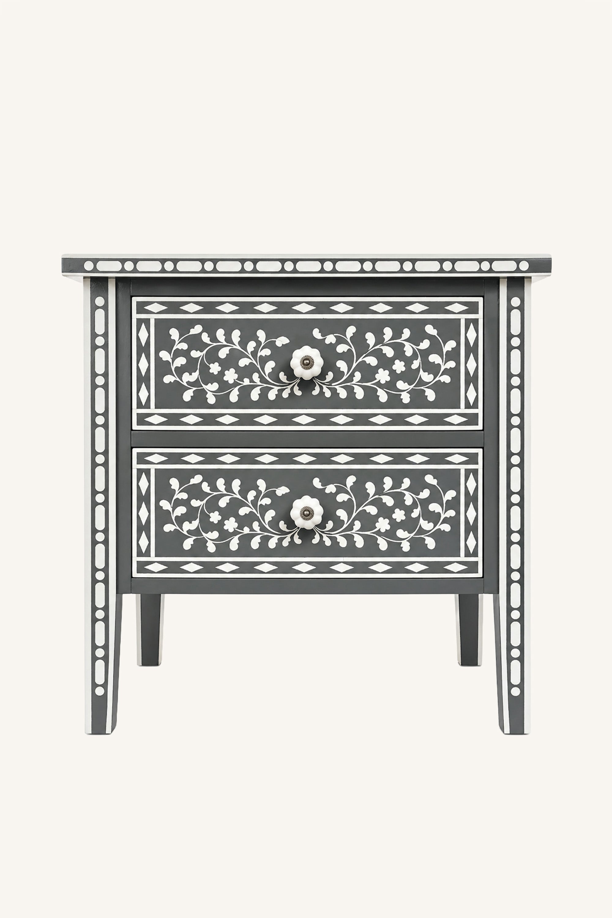 Meadow Inlay Bedside Table