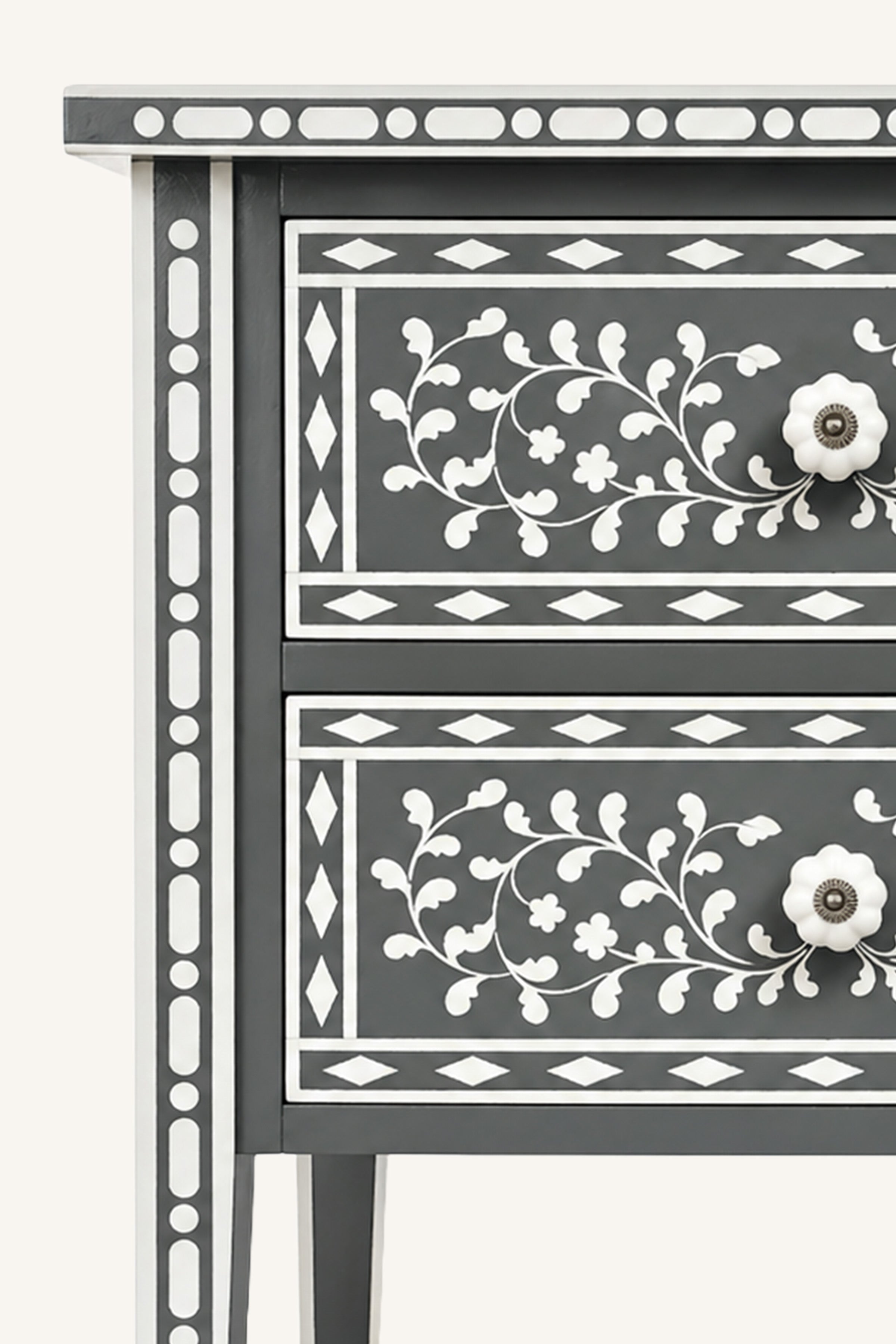 Meadow Inlay Bedside Table