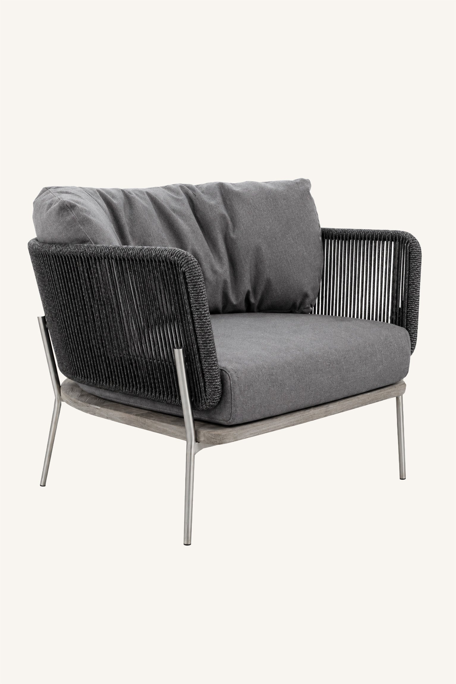 Noir Rope Lounge Chair