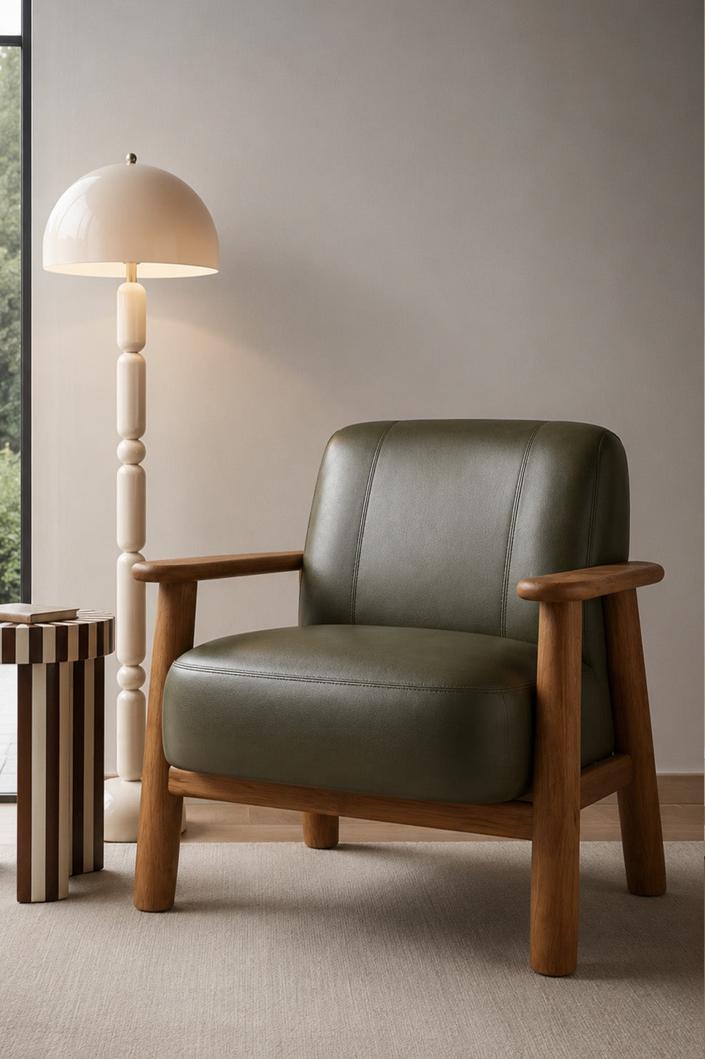 Olivewood Armchair