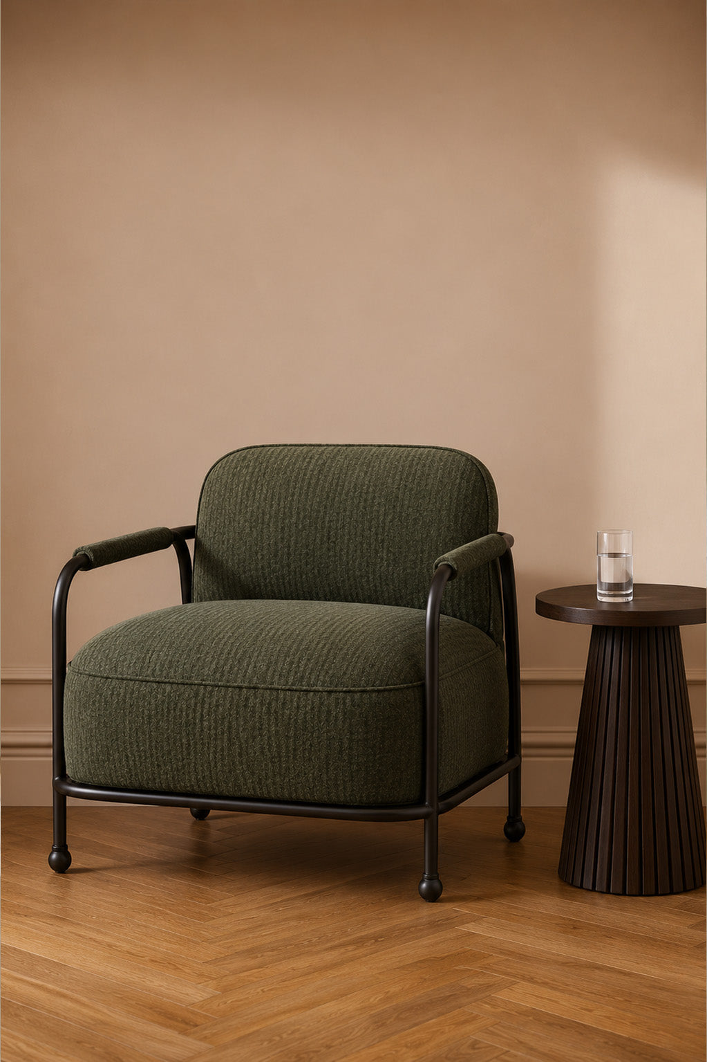 Olive Loop Armchair