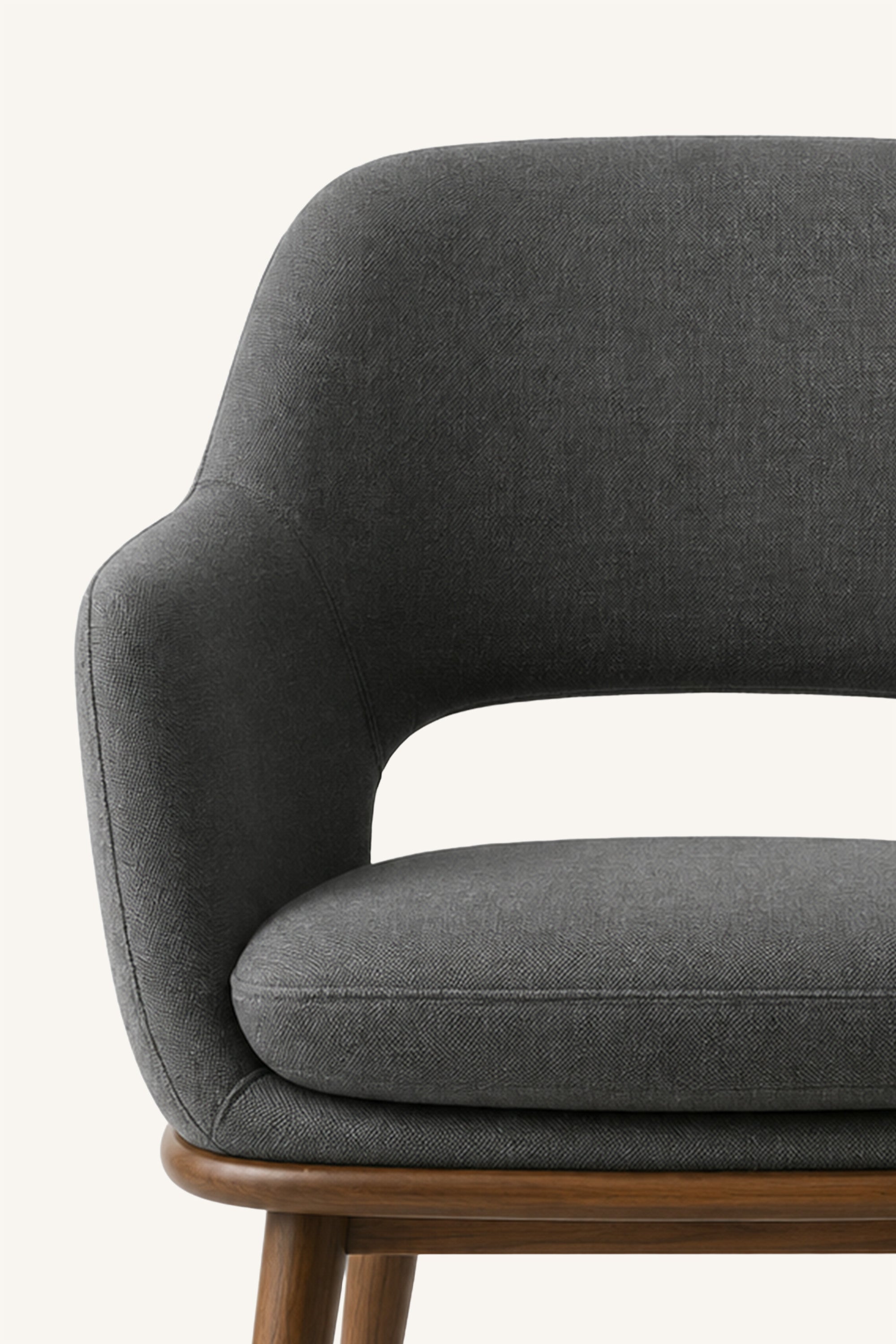 Noir Curve Dining Chair