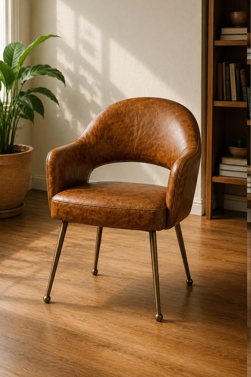 Saddle Dining Chair