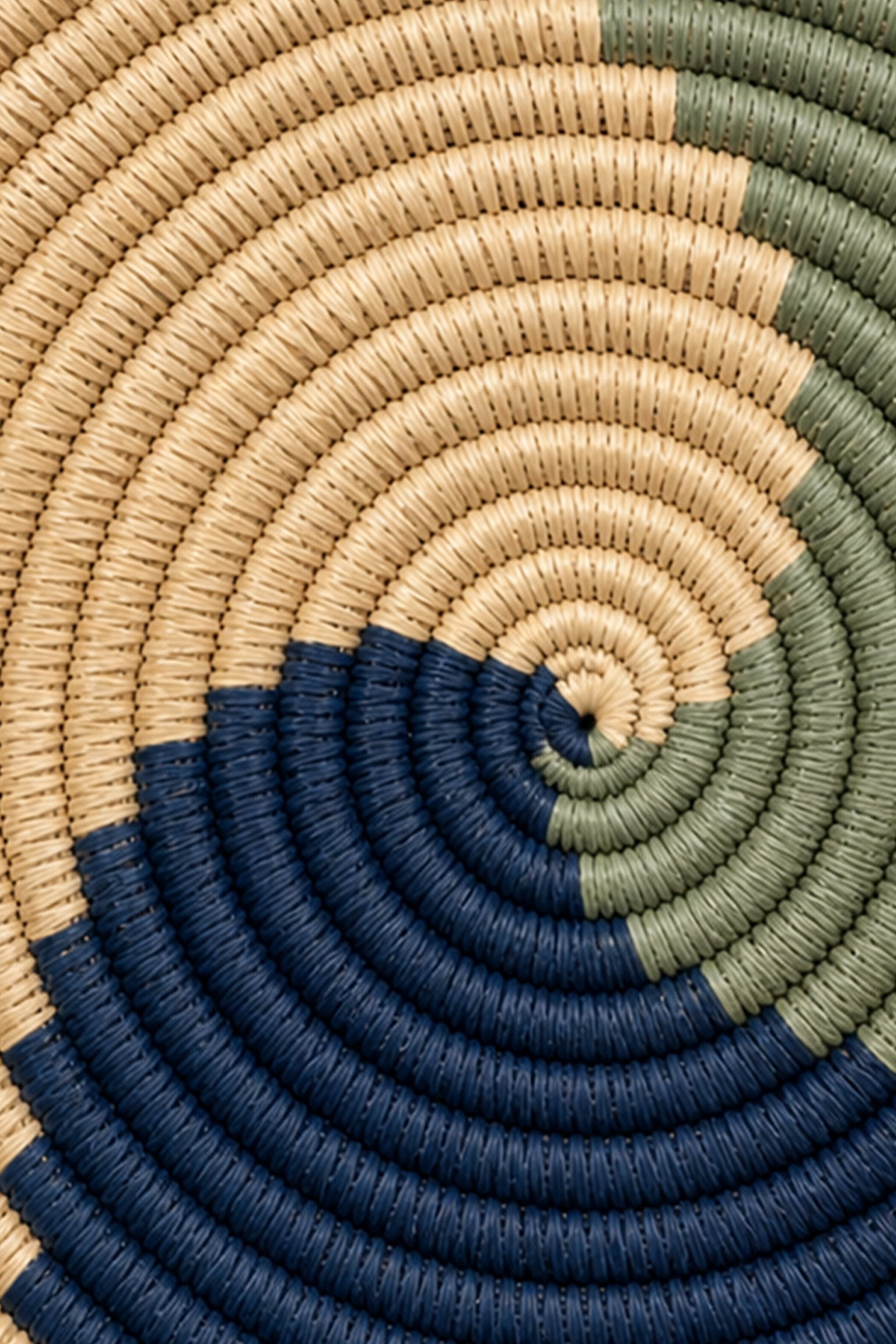 Tide Spiral Wall Basket