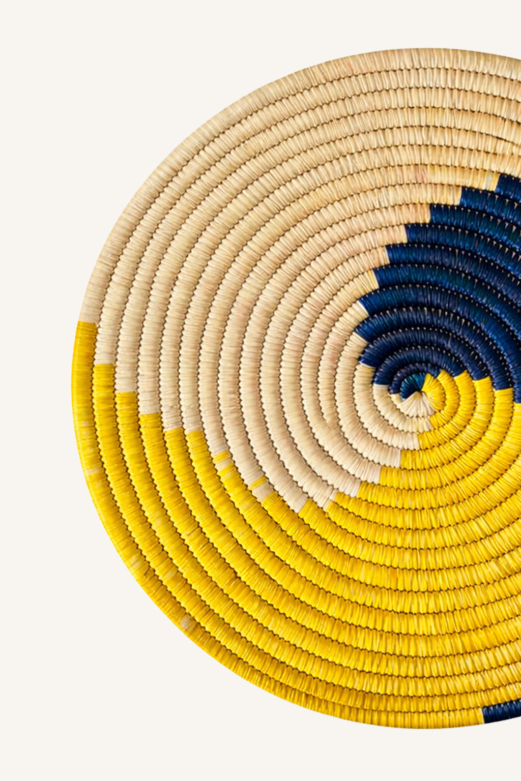 Tide Spiral Wall Basket