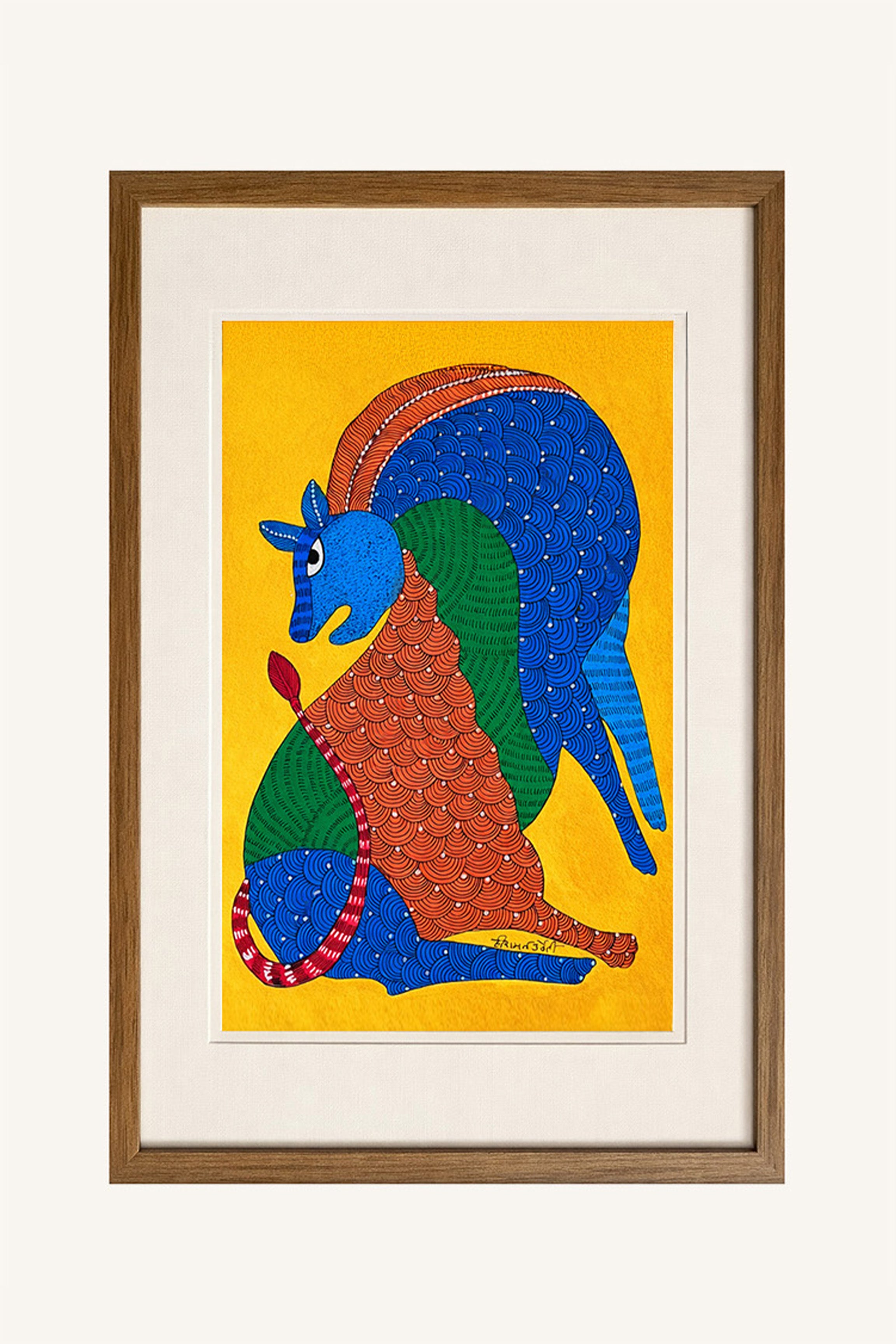 The Quiet Familiar Gond Art