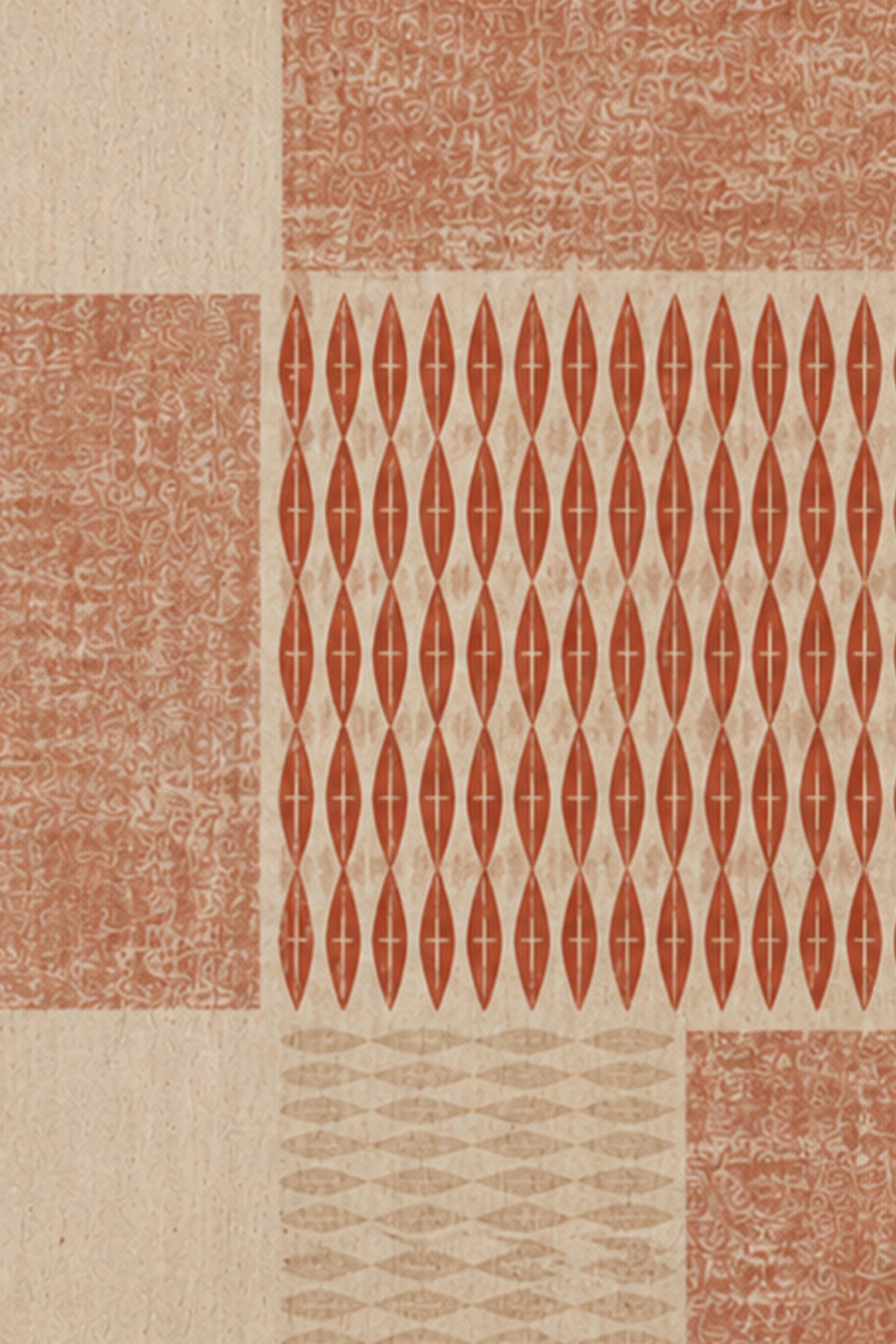 Terracotta Rhythm Wall Art