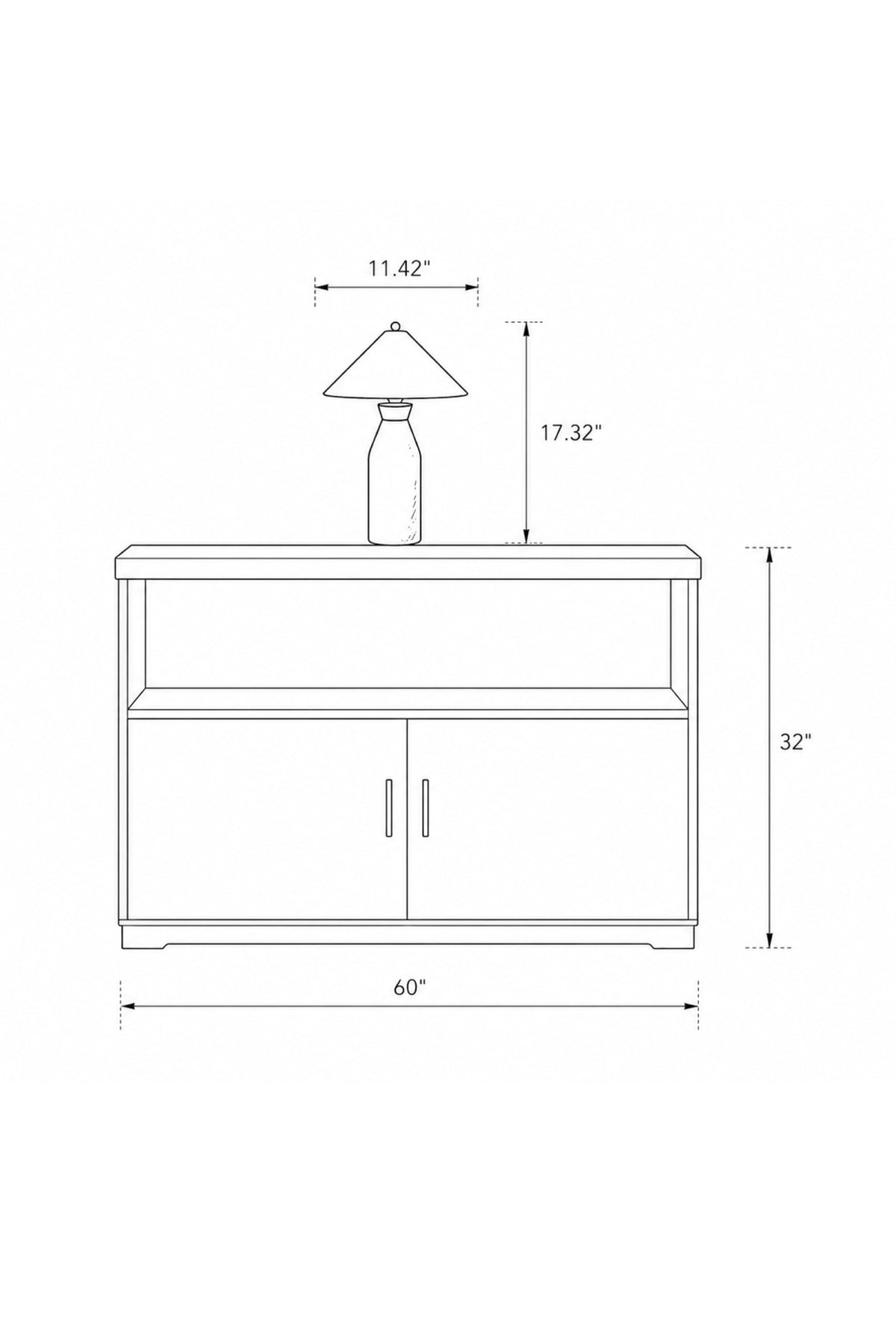 Ardor Peak Table Lamp