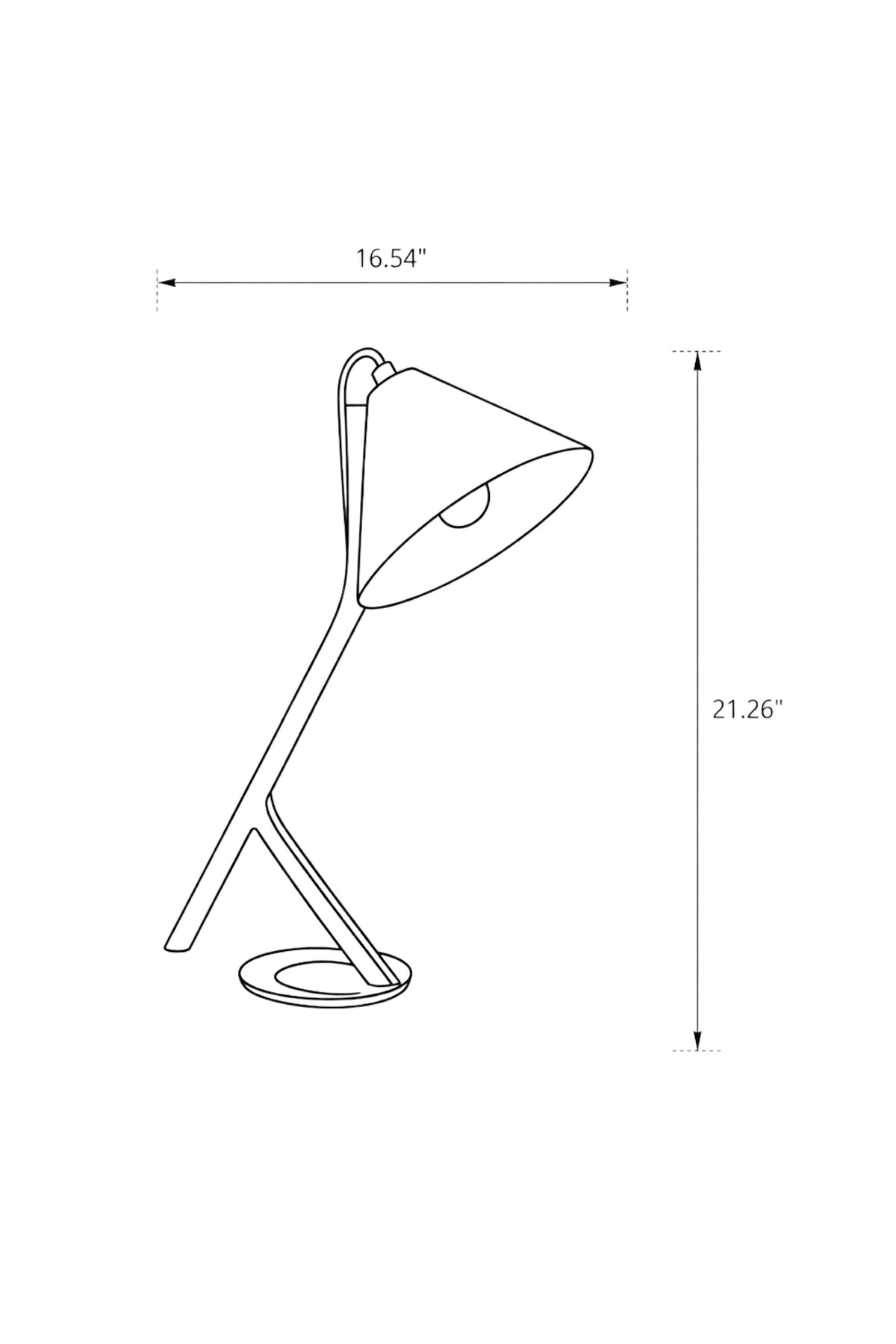 Verden Angle Lamp