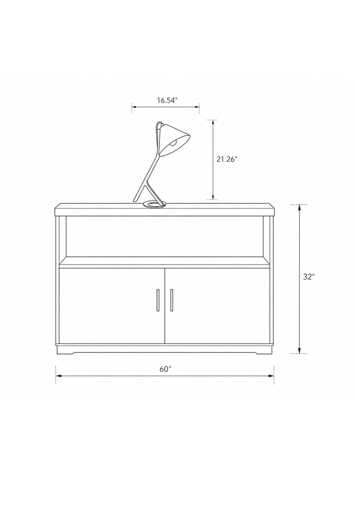 Verden Angle Lamp