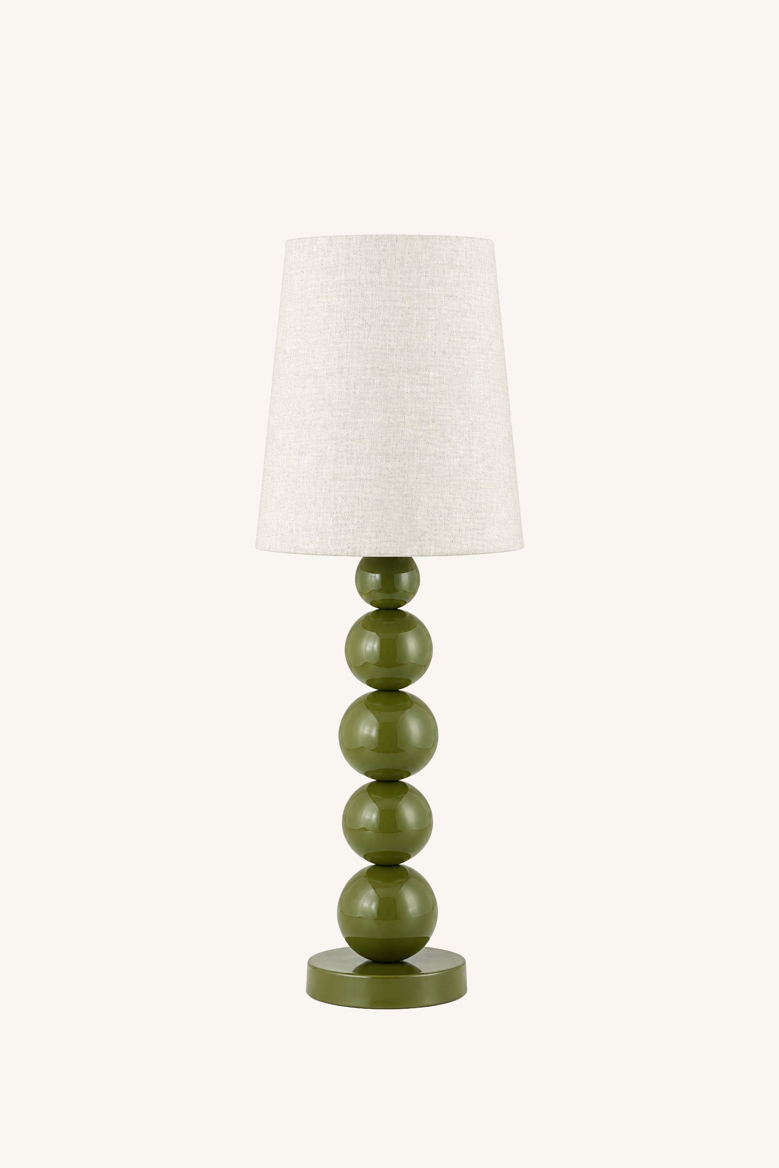 Cascade Pillar Lamp - Green
