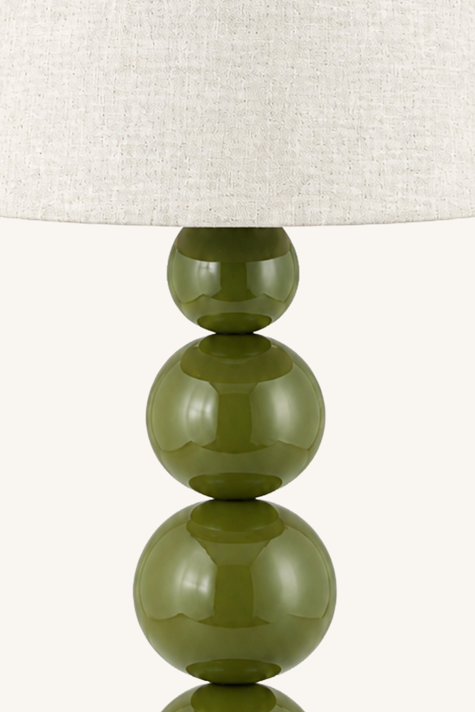 Cascade Pillar Lamp - Green