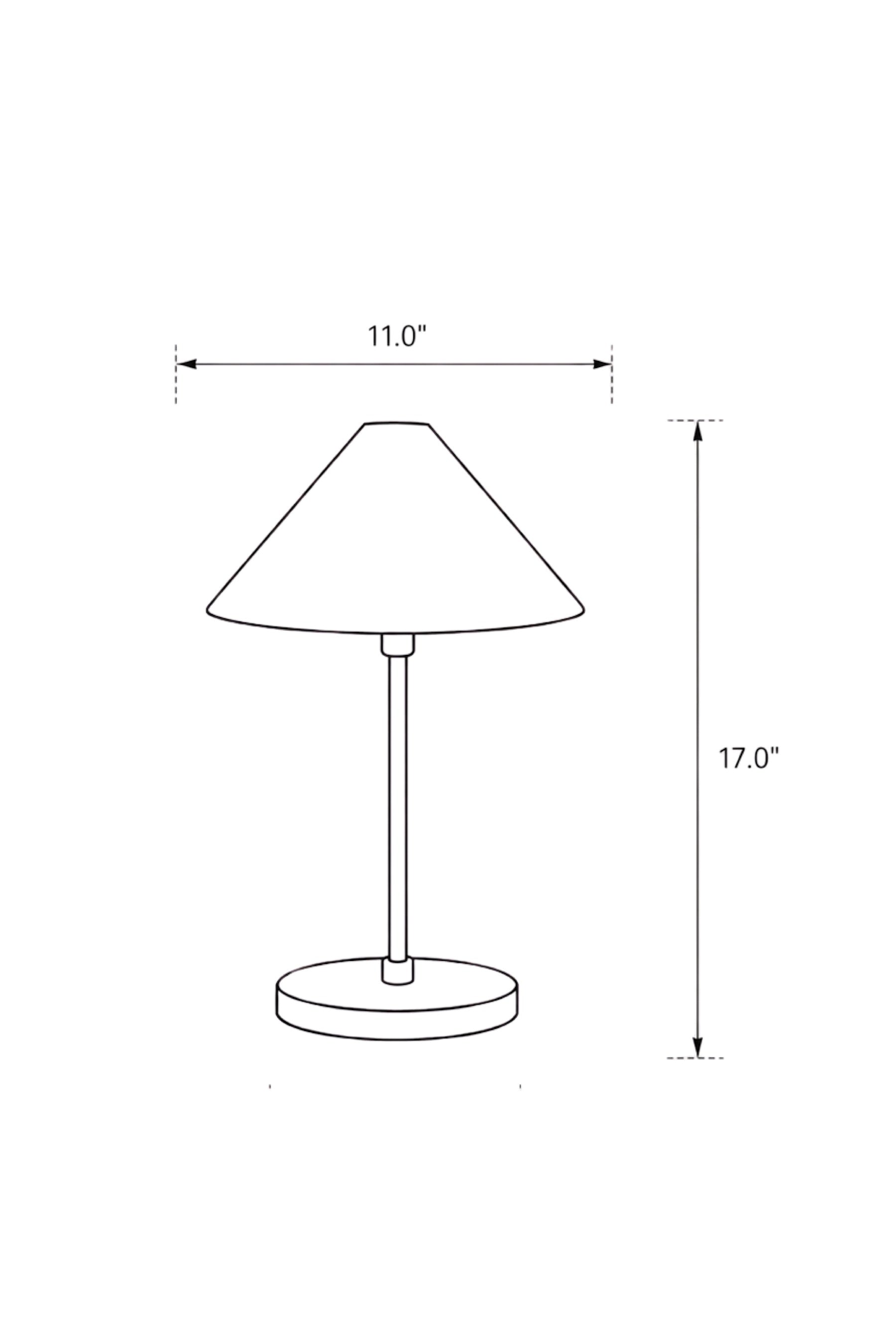 Luro Shade Rechargeable Lamp