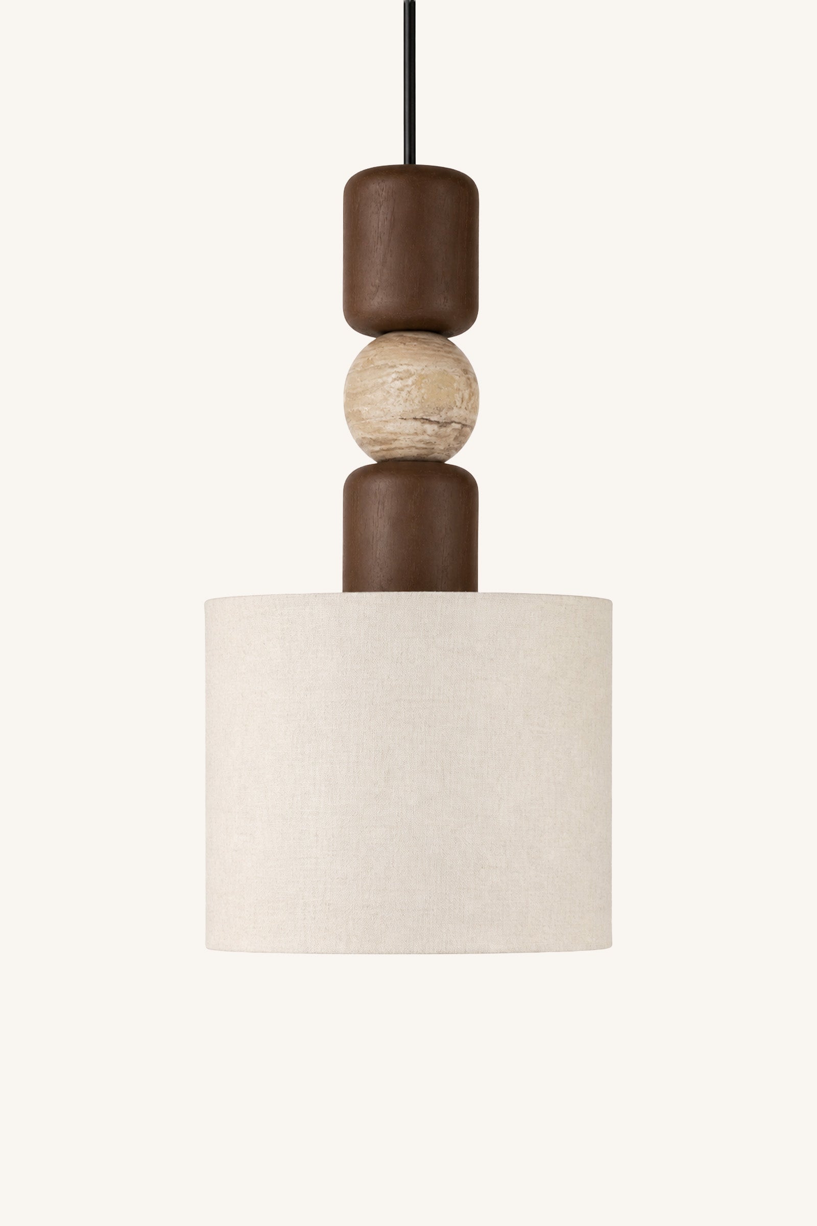 Verden Stack Pendant Lamp - Brown