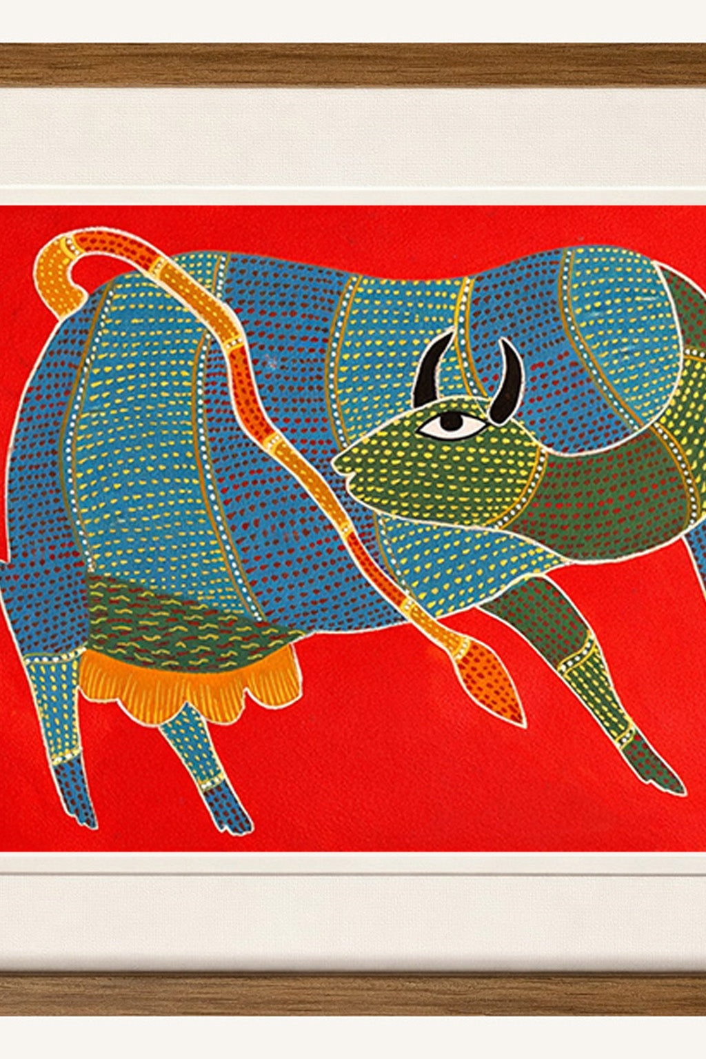 Gilded Graze Gond Art