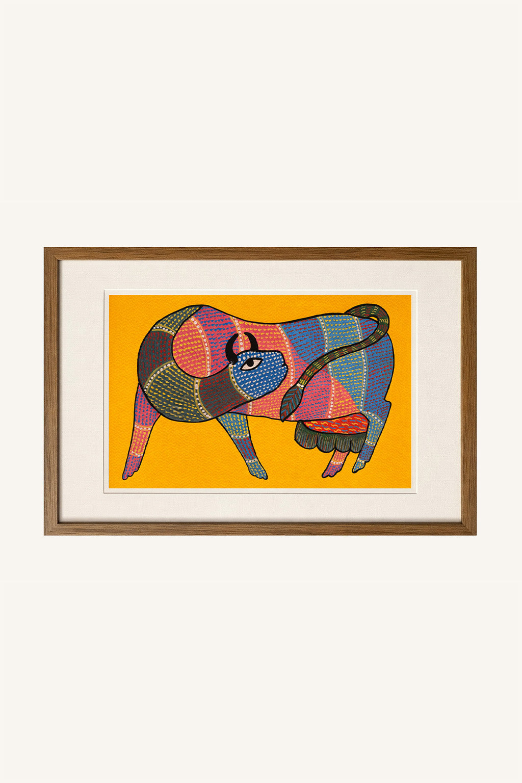 The Painted Grazer Gond Art