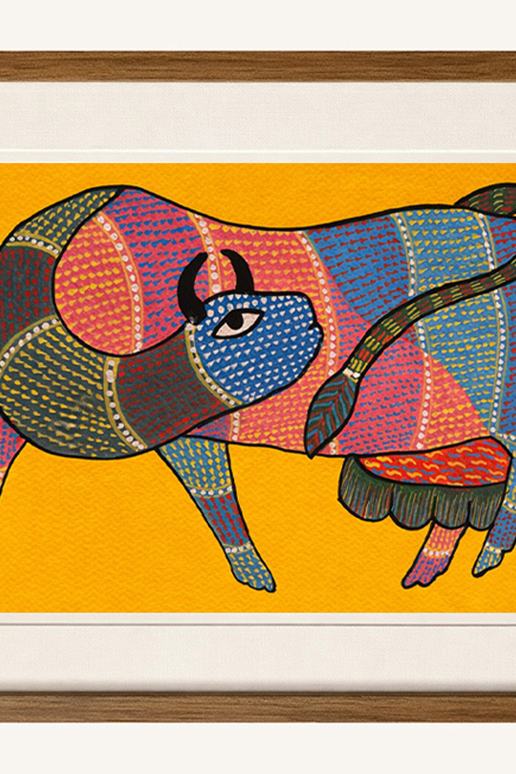 The Painted Grazer Gond Art