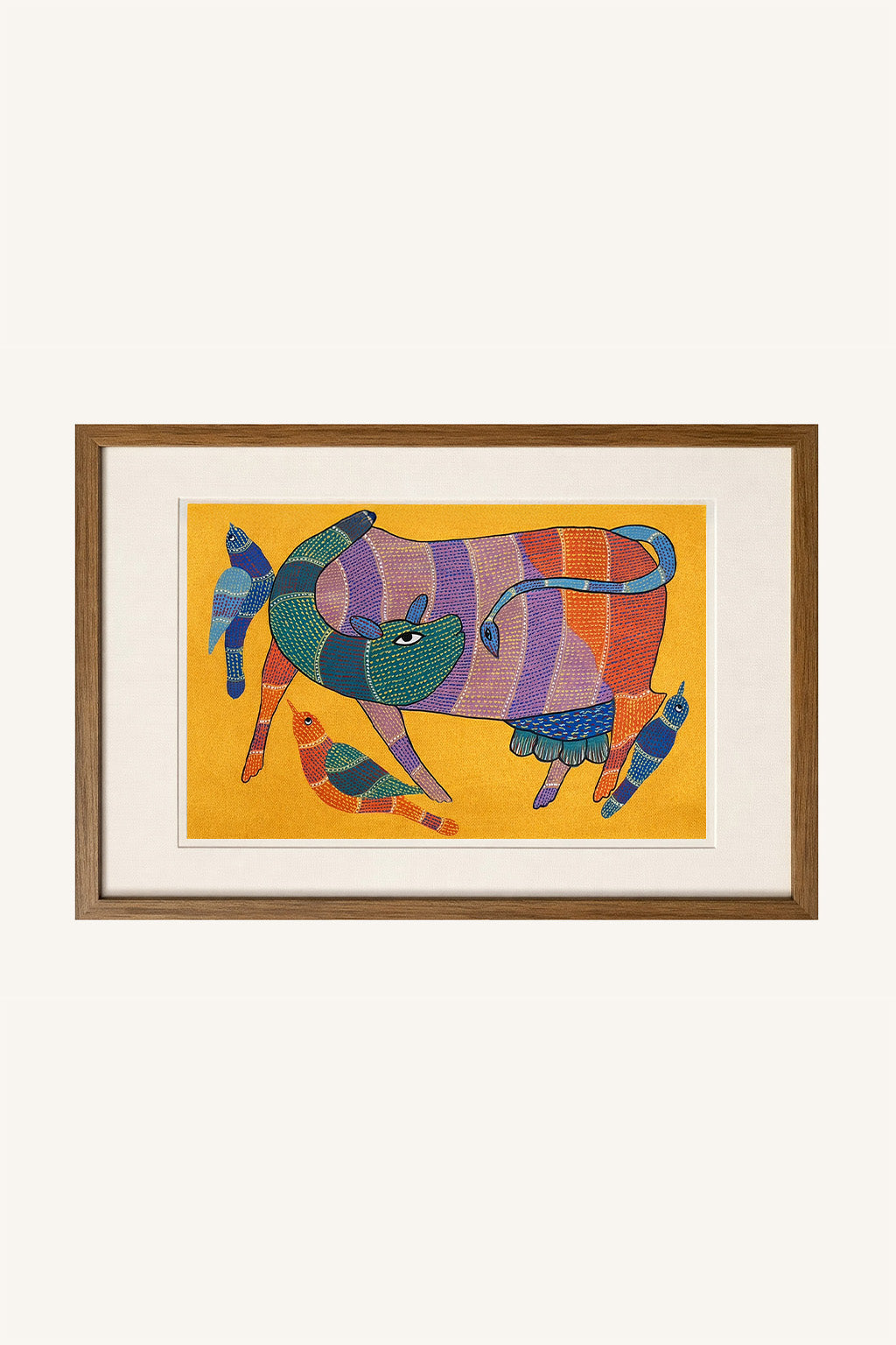 Harvest Companion Gond Art