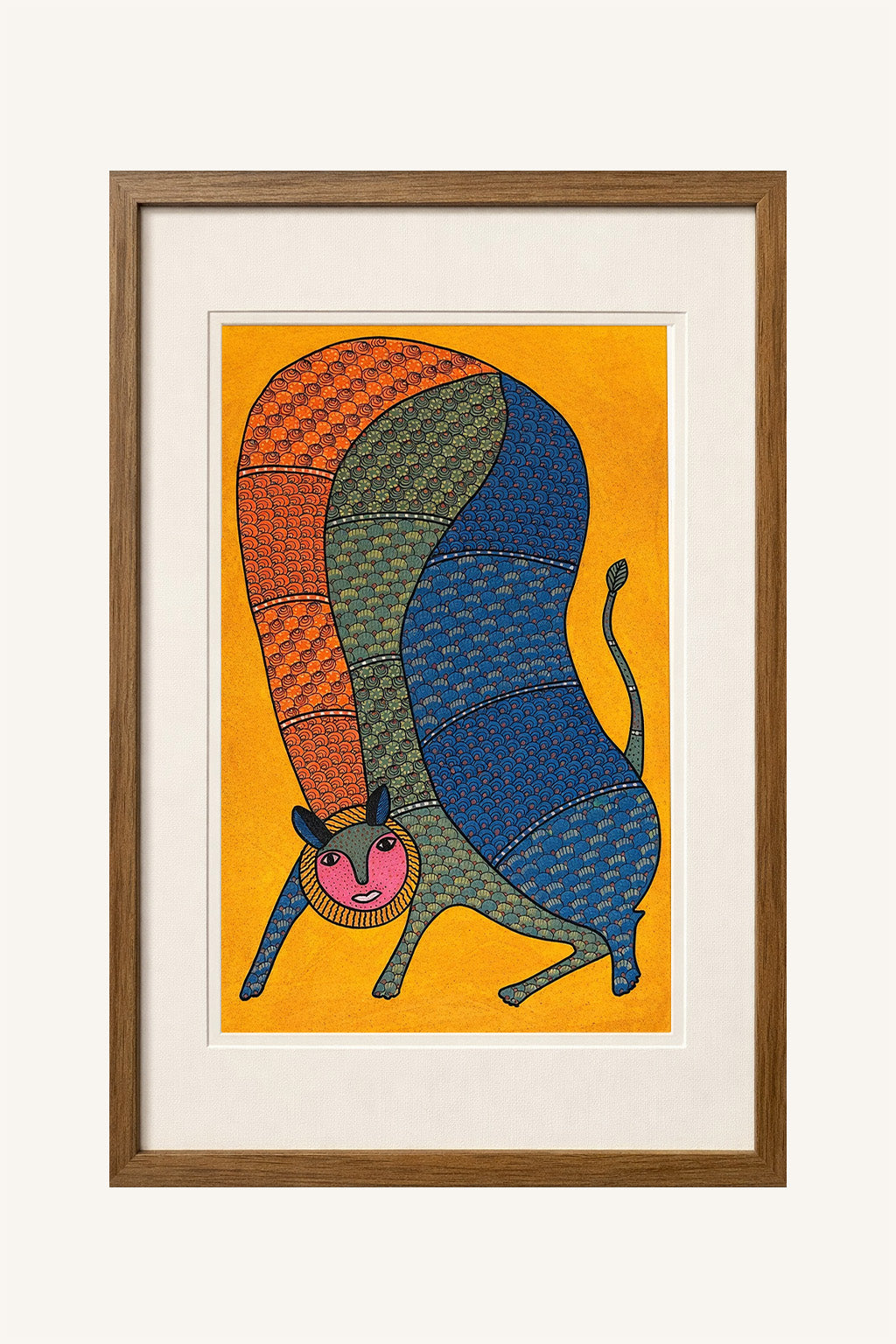 The Turning Myth Gond Art