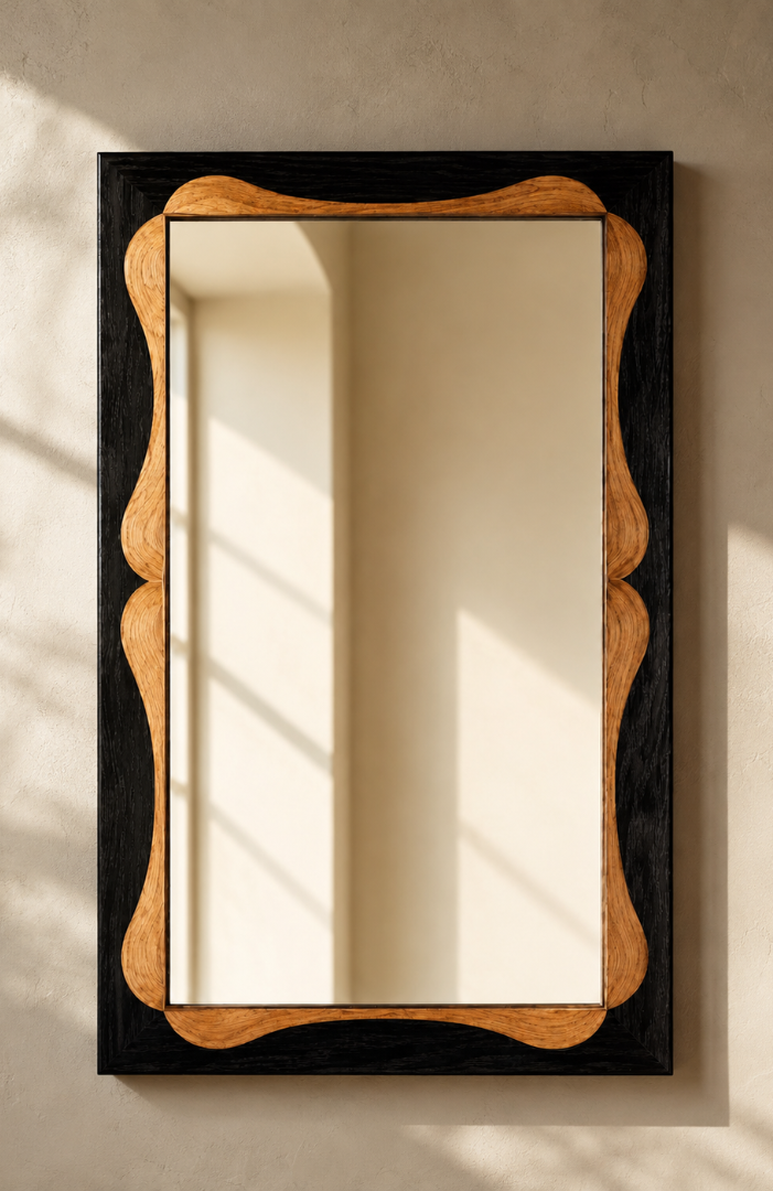 Groundline Painted mirror