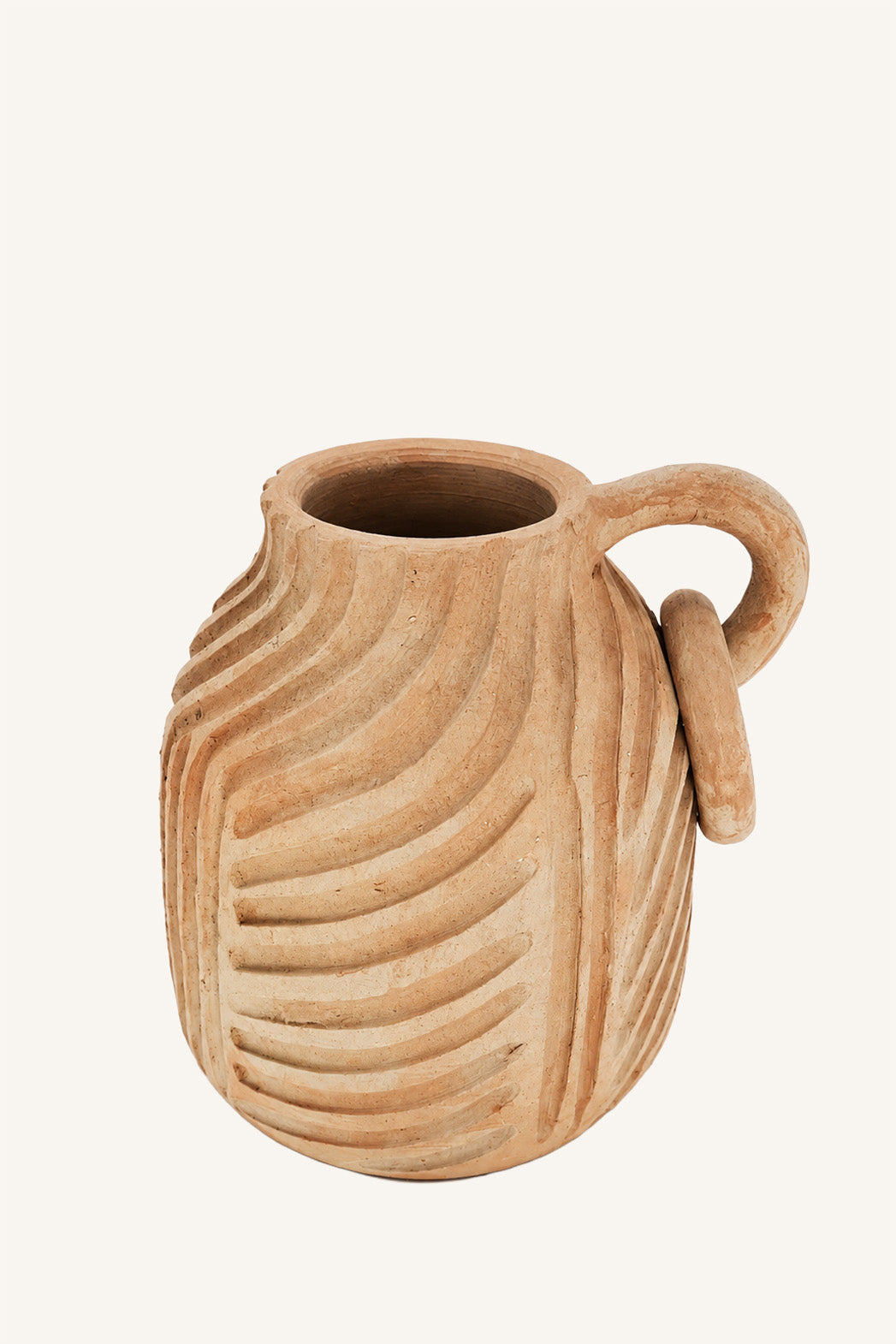 Braided Clay Jug