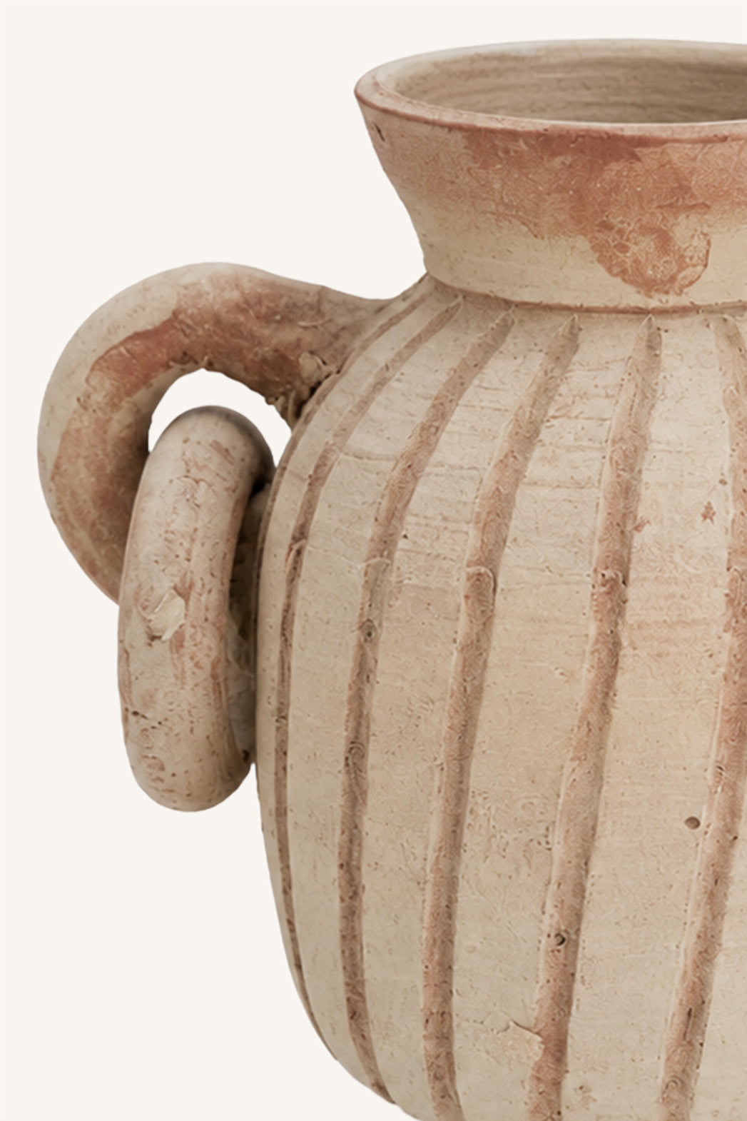 Pleated Folk Pot